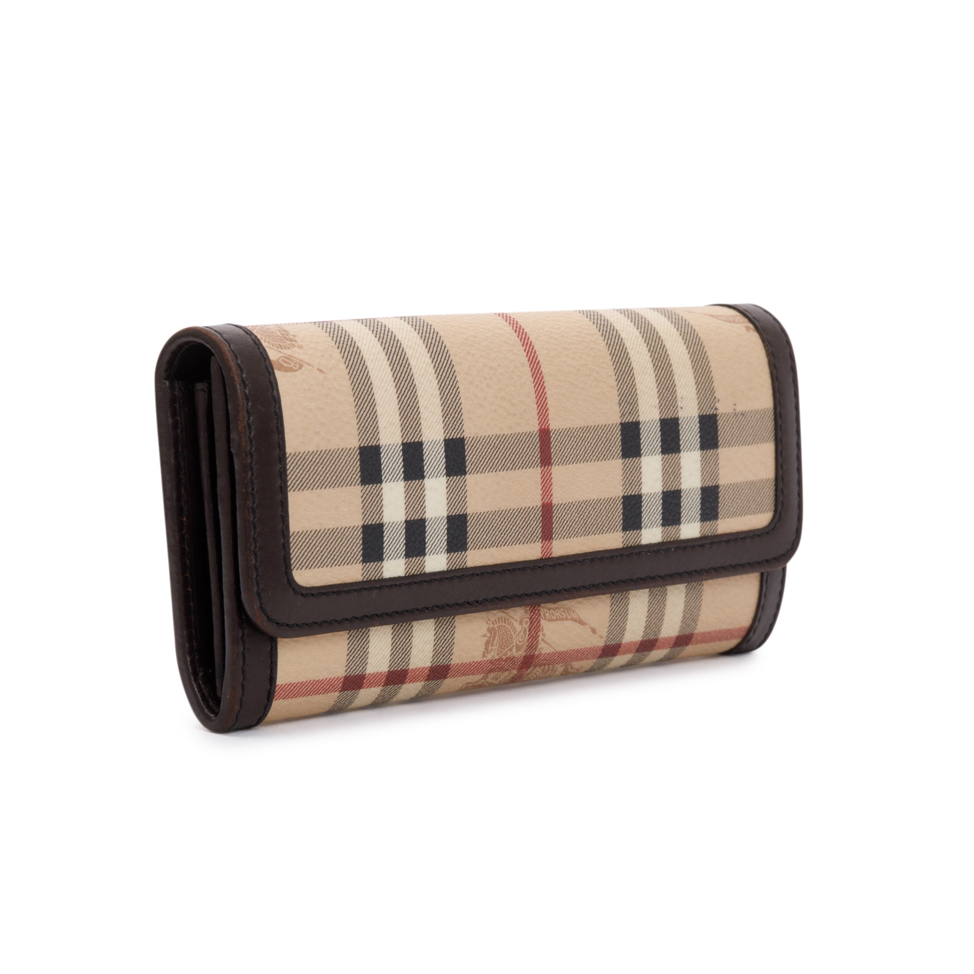 Burberry House Check Continental Wallet w/ Box