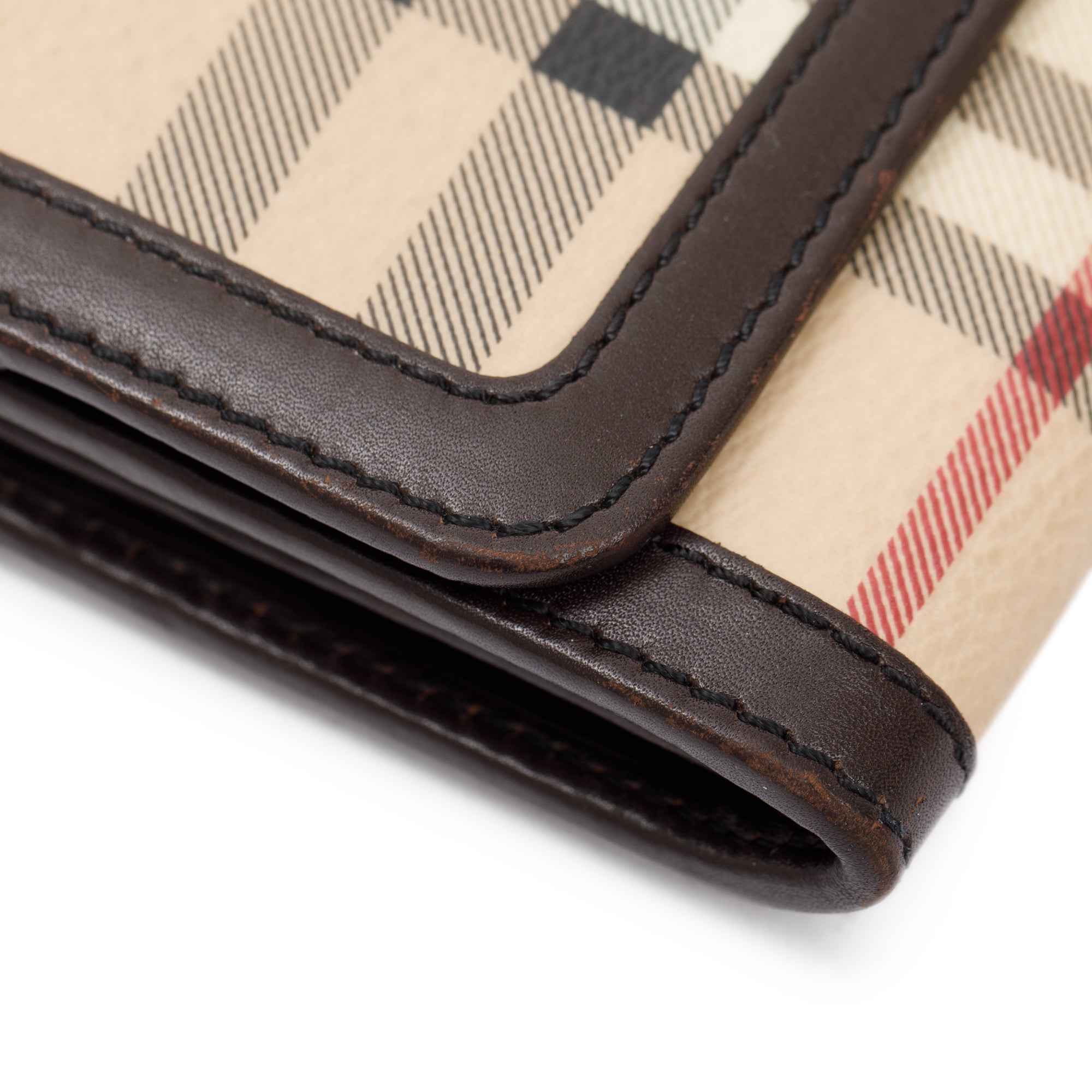 Burberry House Check Continental Wallet w/ Box