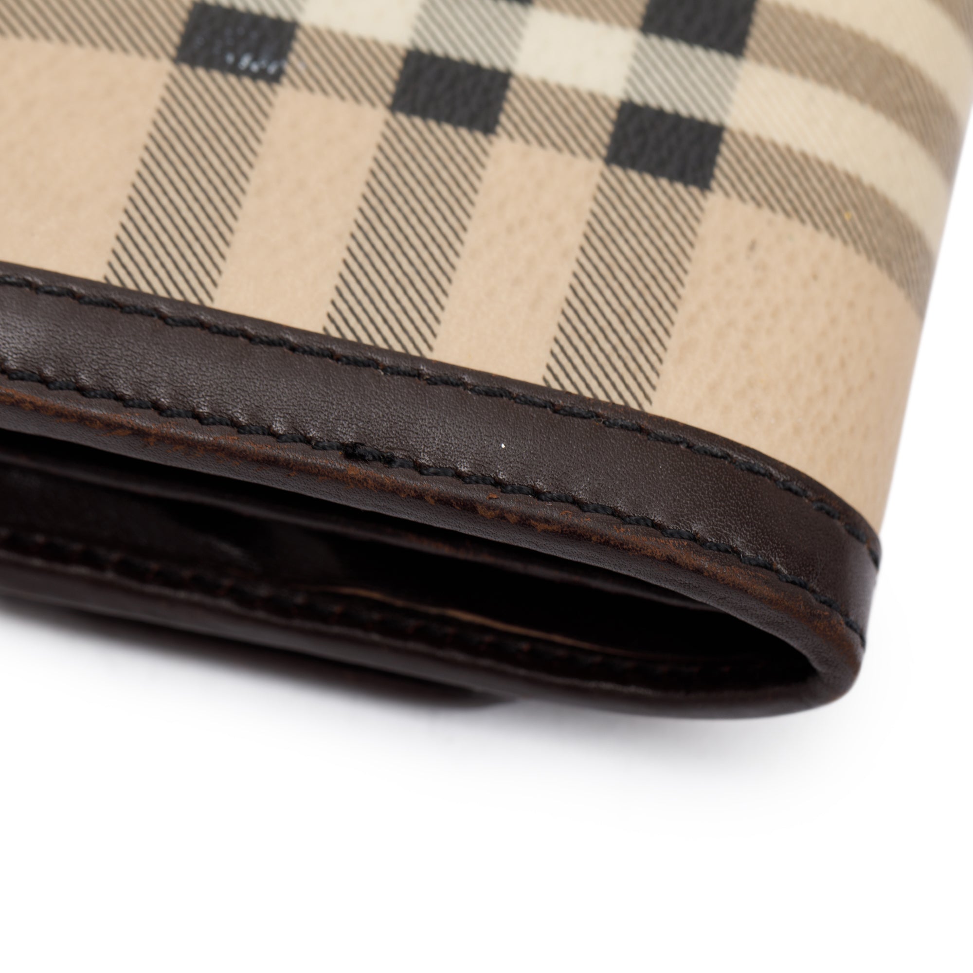 Burberry House Check Continental Wallet w/ Box