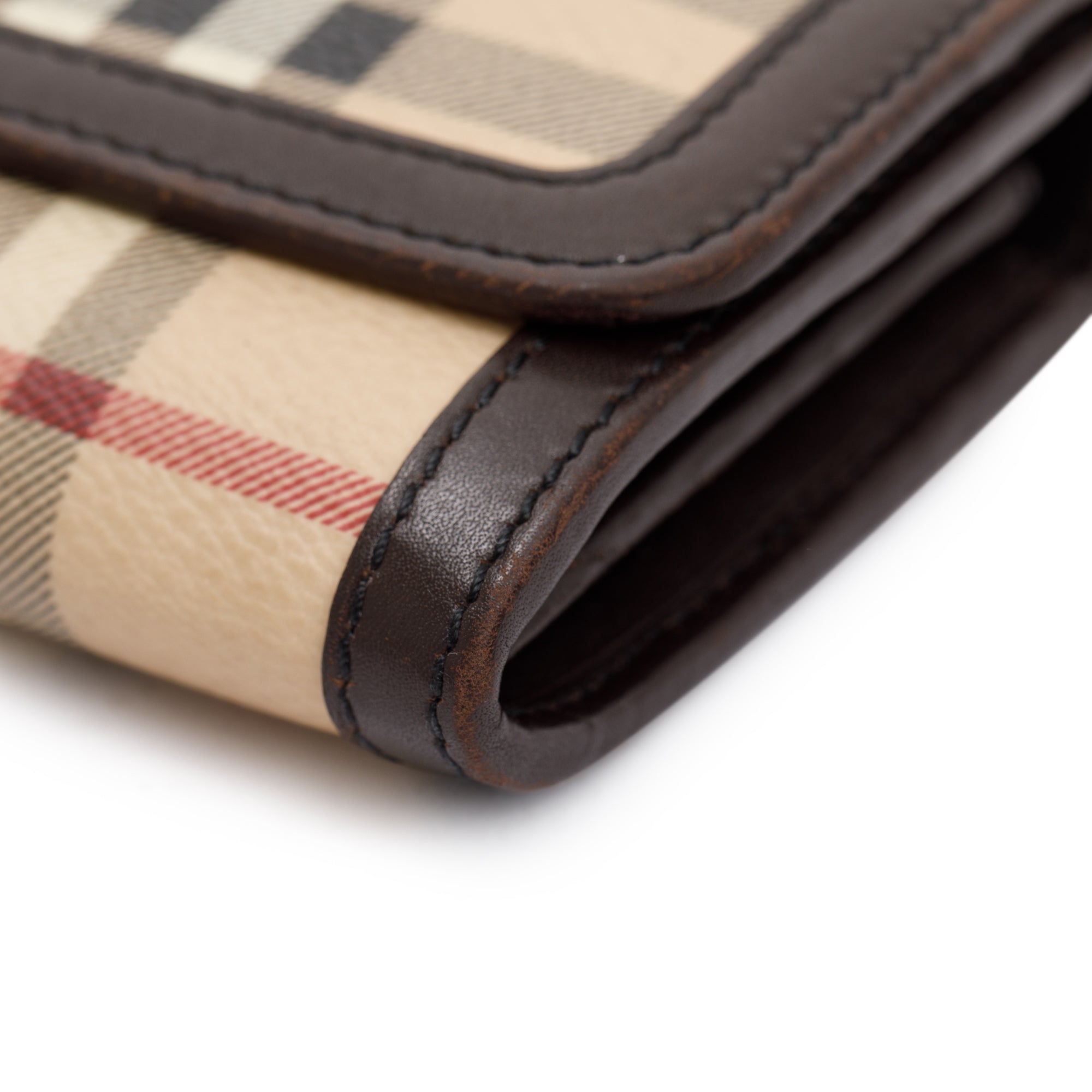 Burberry House Check Continental Wallet w/ Box