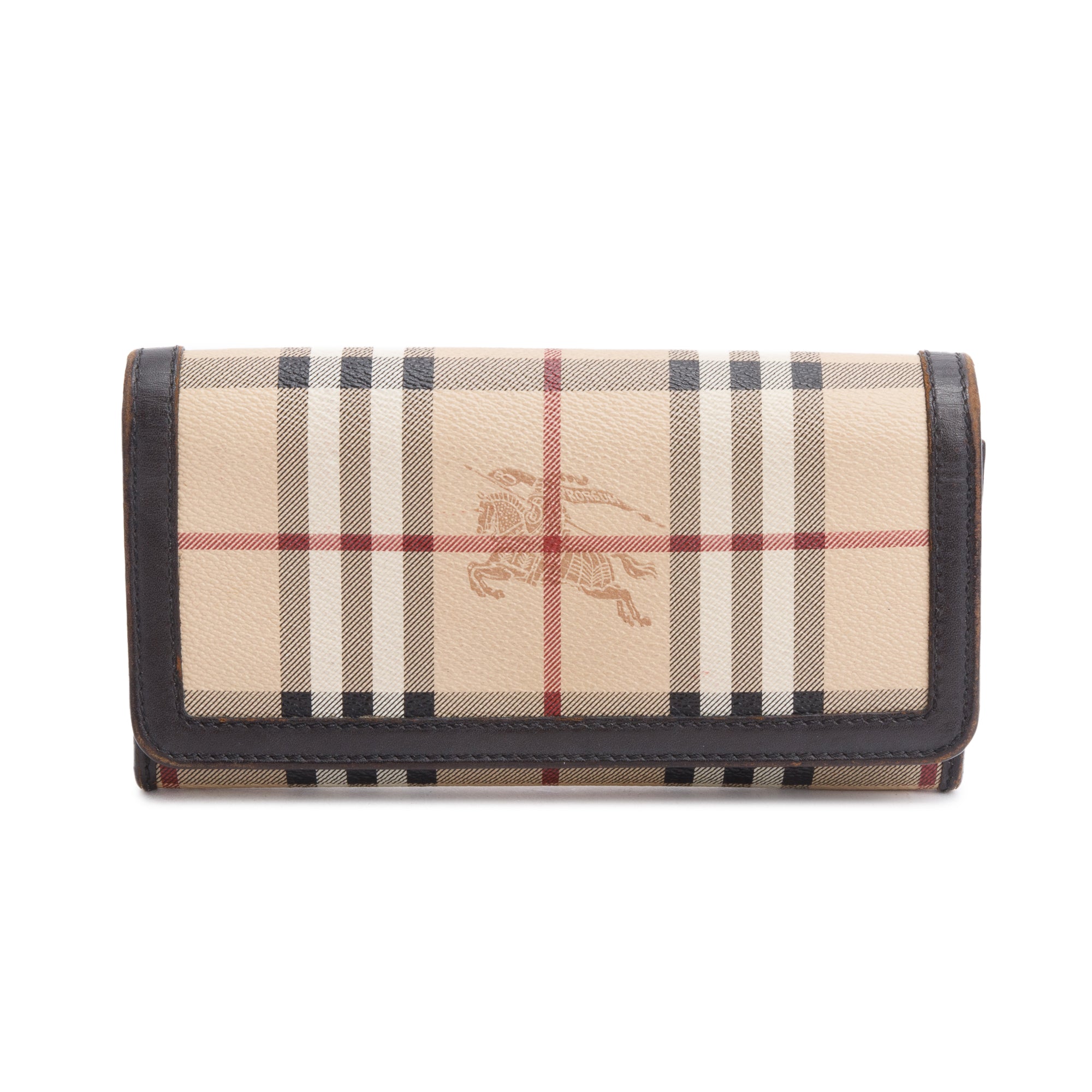 Burberry House Check Continental Wallet
