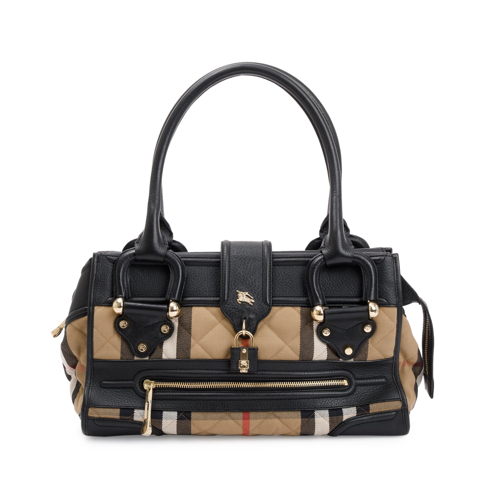 Burberry House Check Quilted Canvas Large Manor Tote Bag