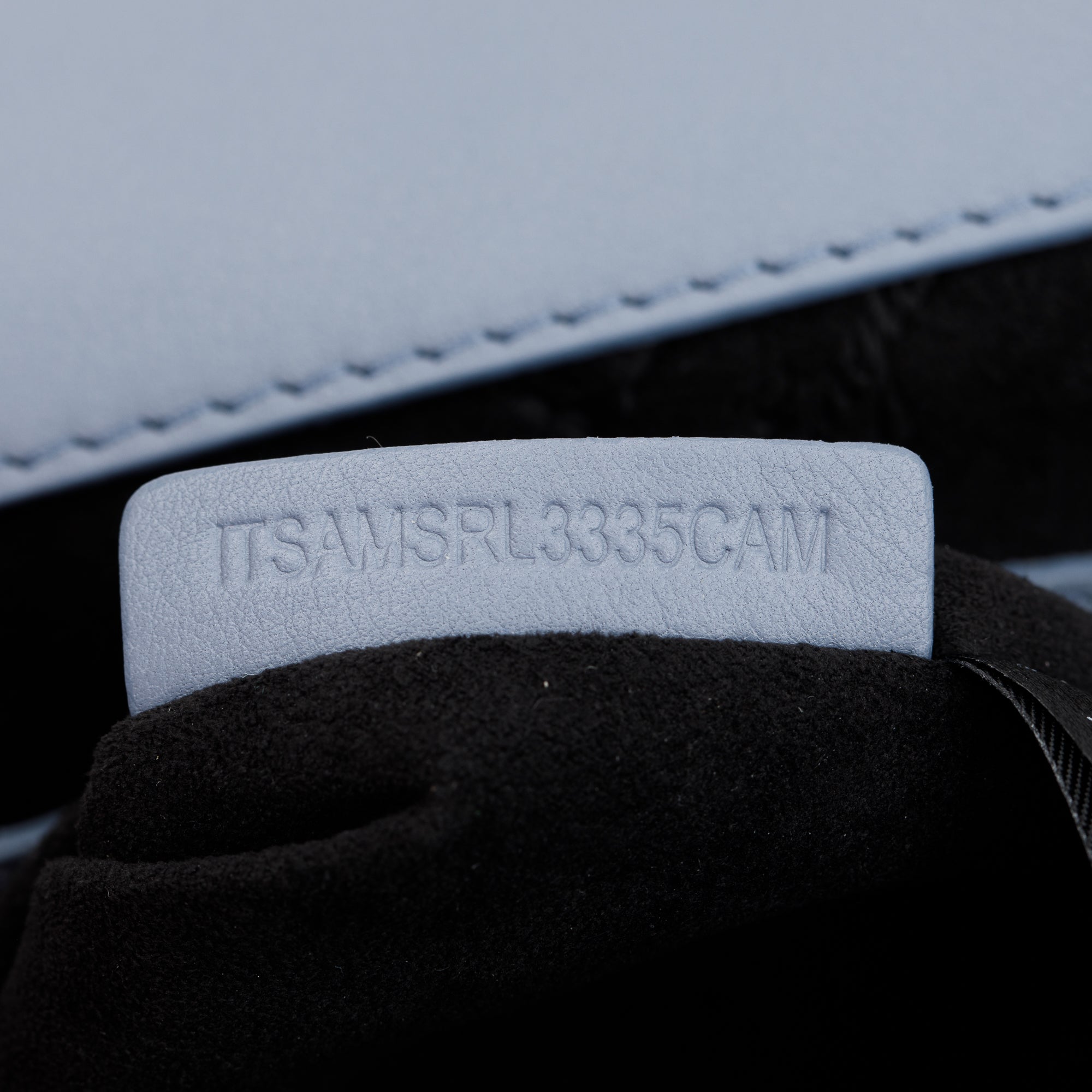 Burberry Medium Blue Trench Calfskin DK88 Top Handle Bag