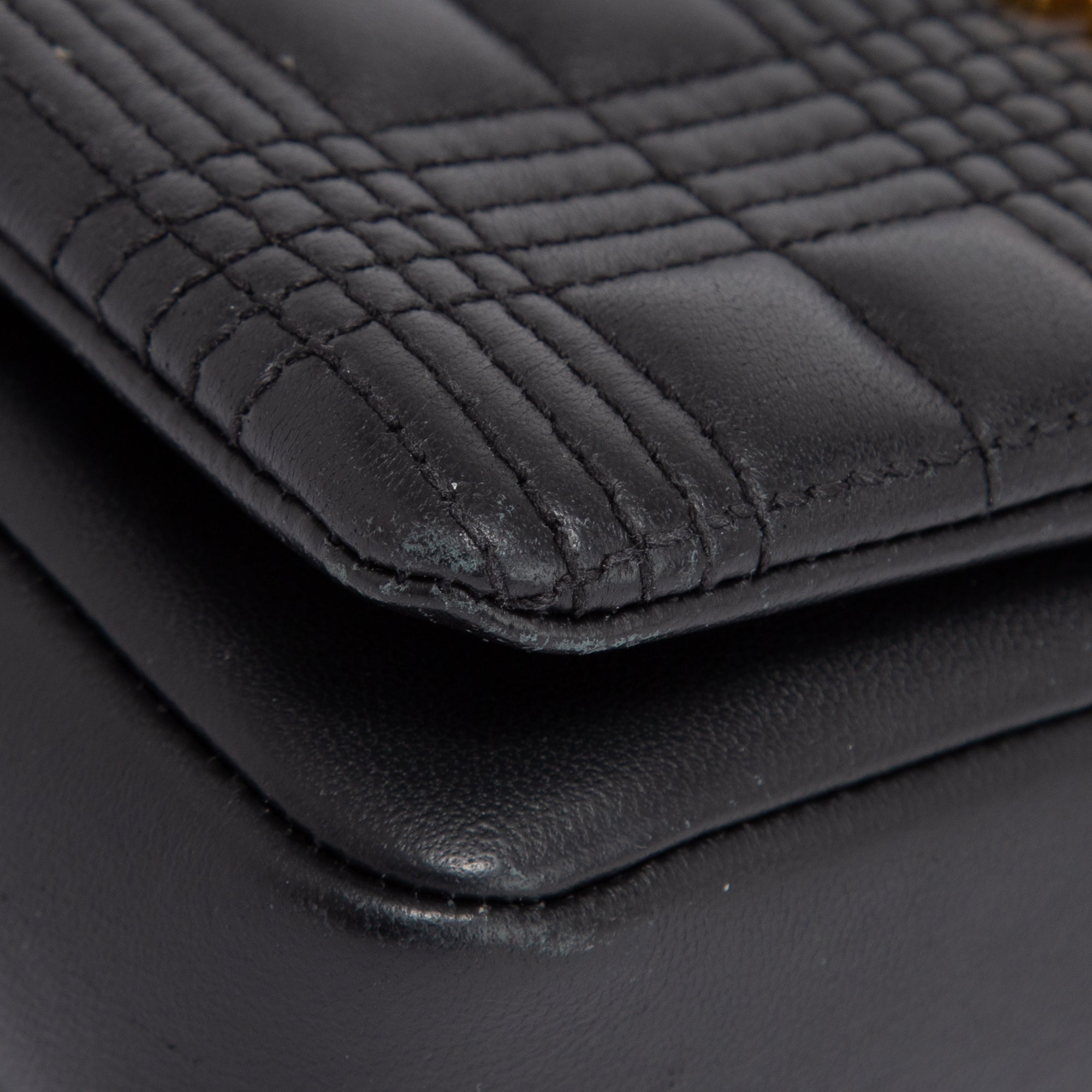 Burberry Mini Lola Quilted Leather Shoulder Bag