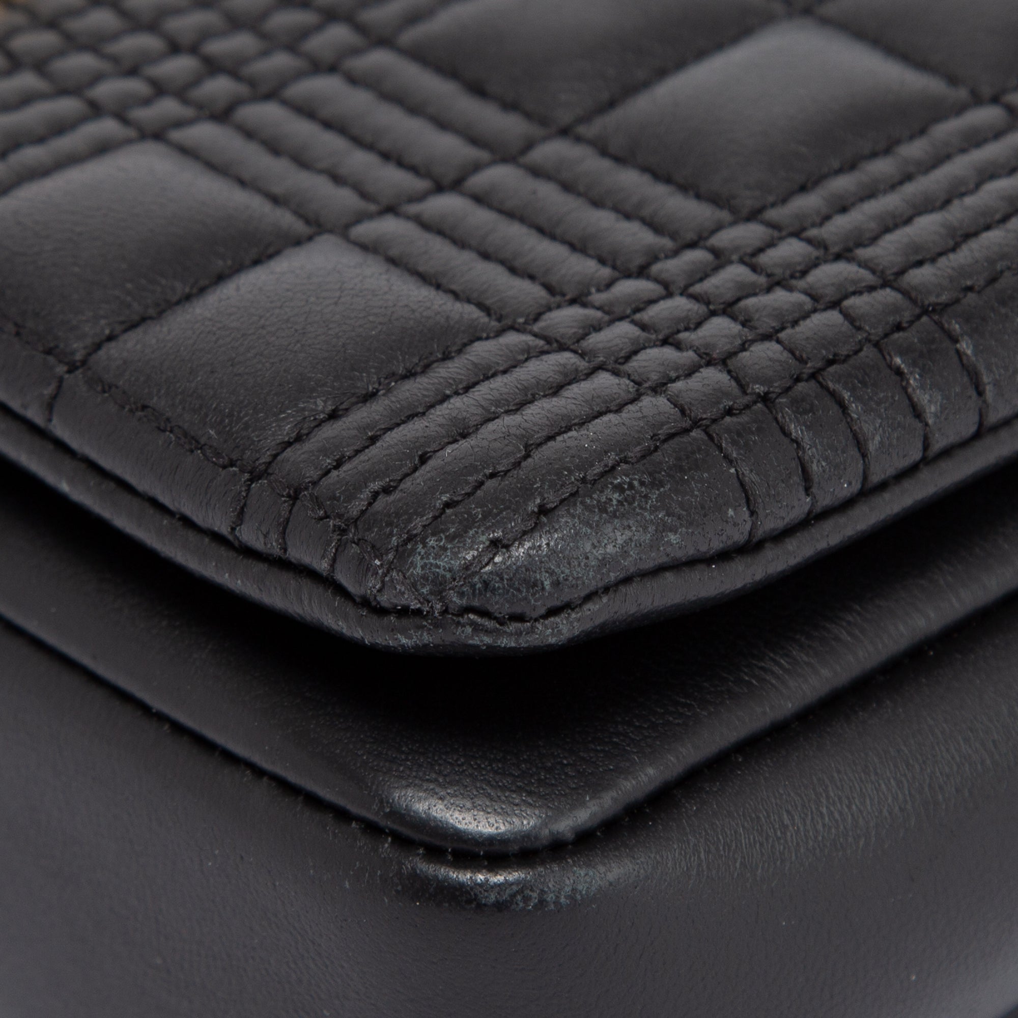 Burberry Mini Lola Quilted Leather Shoulder Bag