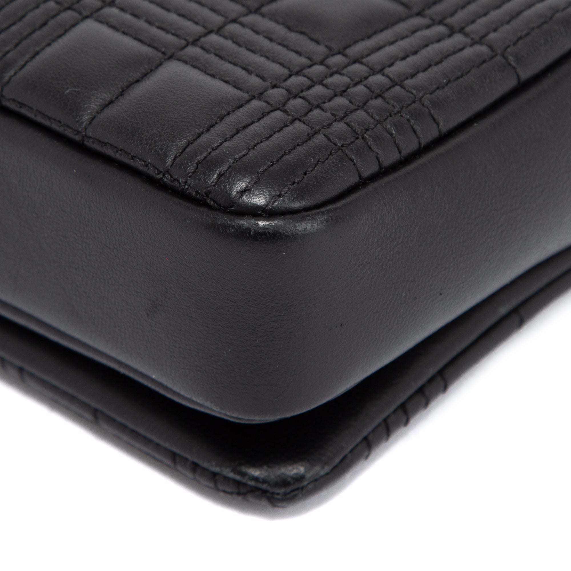 Burberry Mini Lola Quilted Leather Shoulder Bag