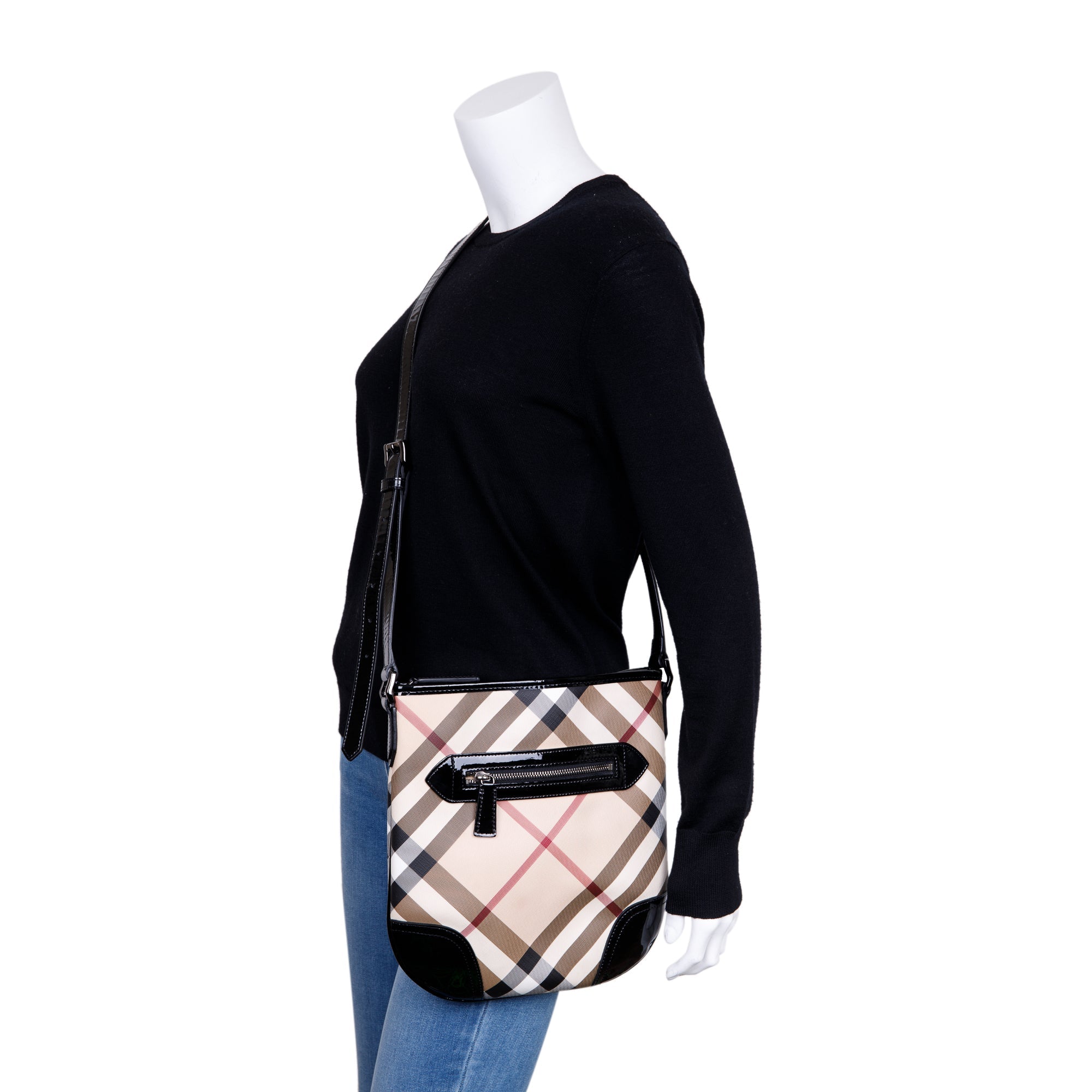 Burberry Nova Check Dryden Crossbody Bag