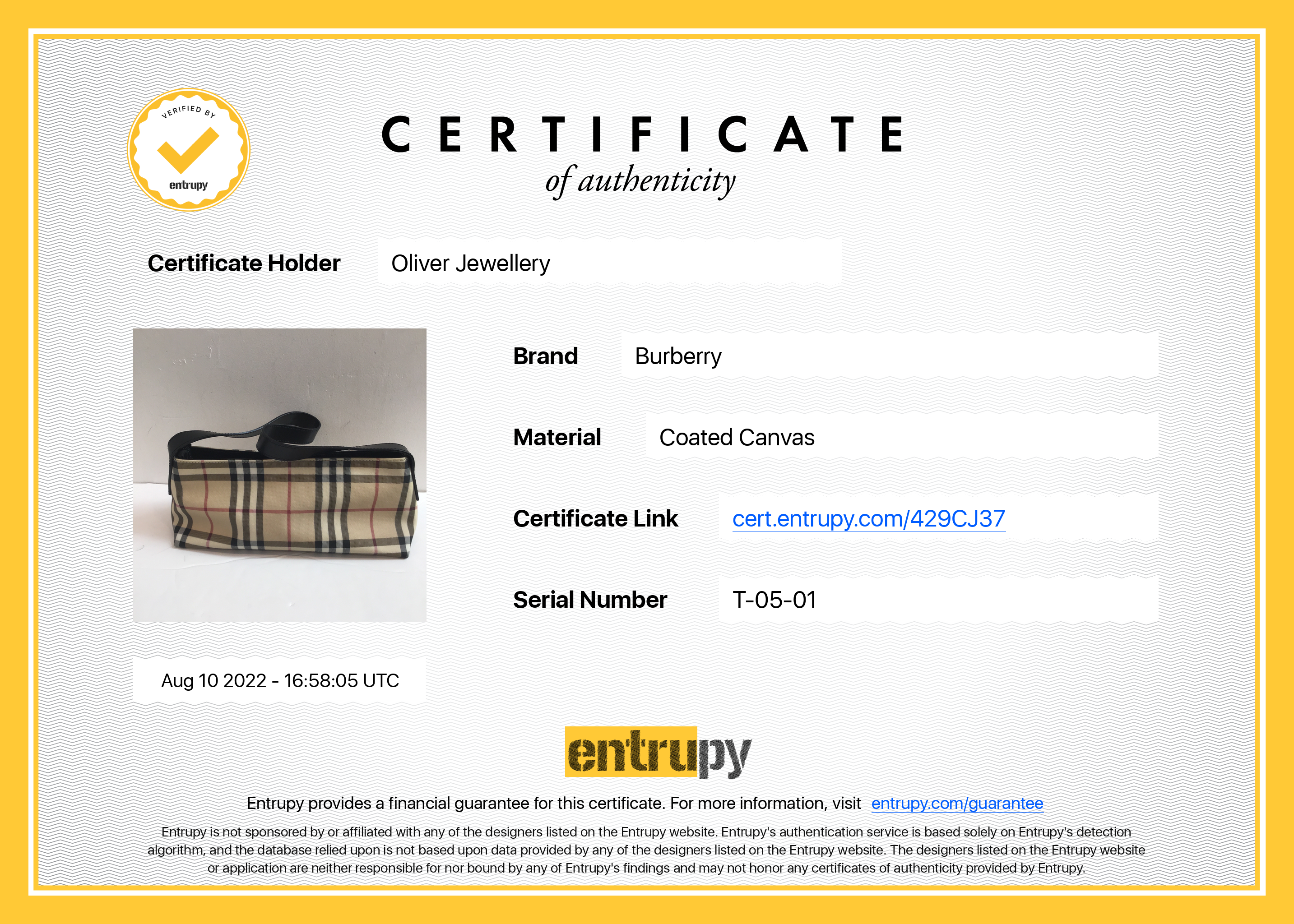 Burberry Nova Check Shoulder Bag