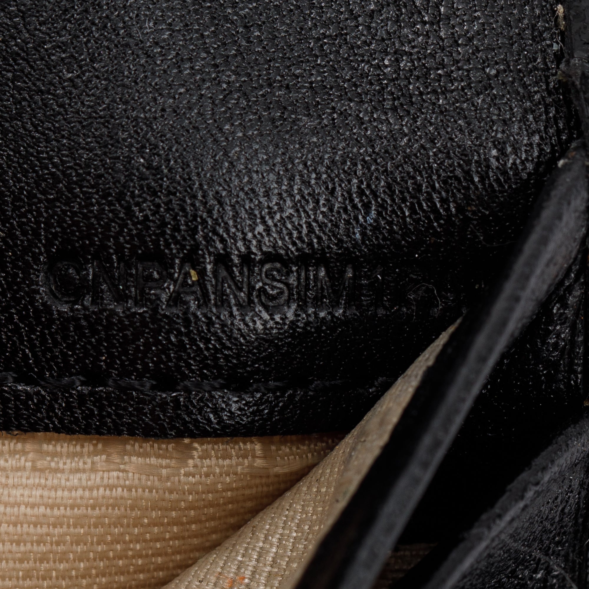 Burberry Patent Leather Trimmed House Check Continental Wallet