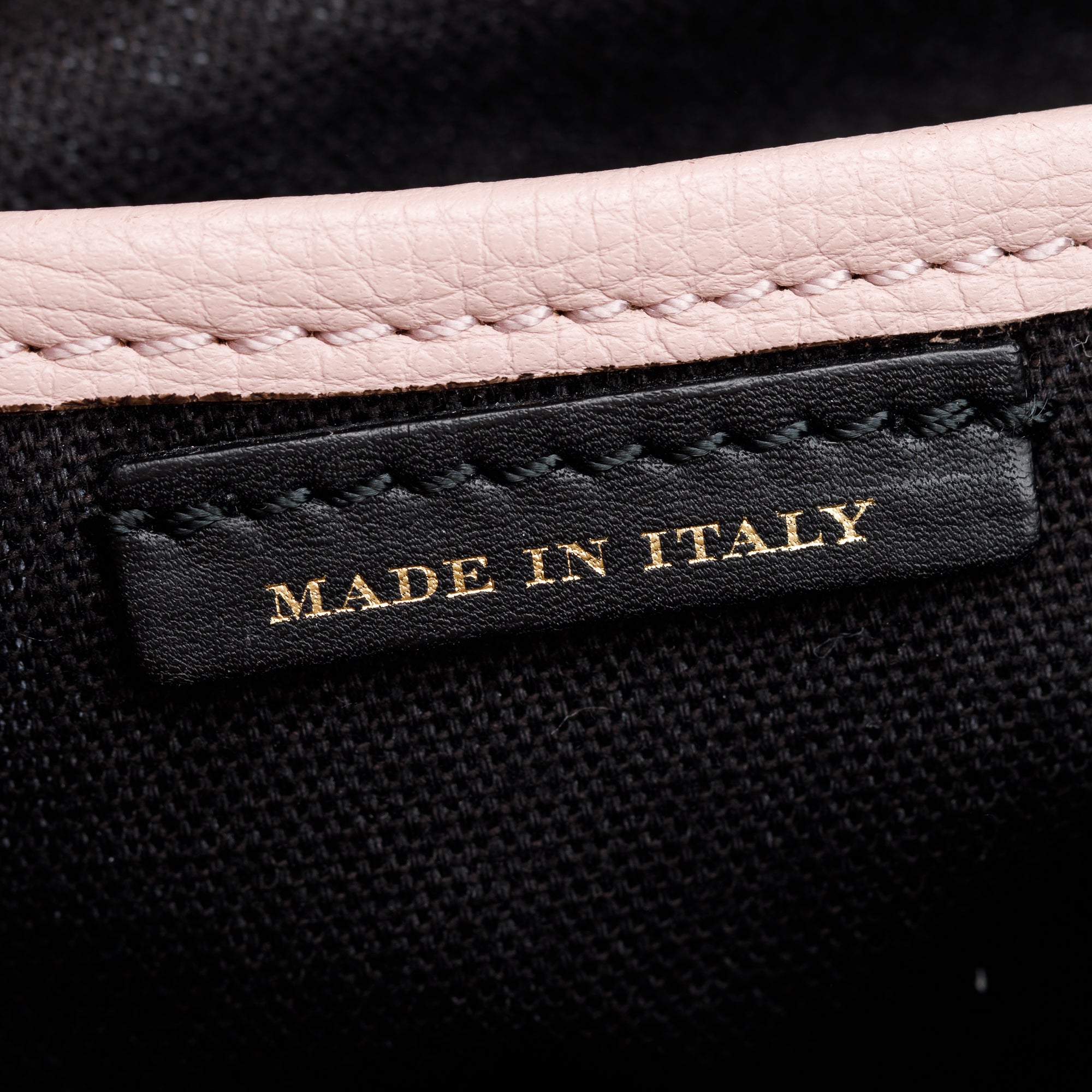 Burberry Pink Calfskin Leather House Check Medium Banner Tote w/ Strap