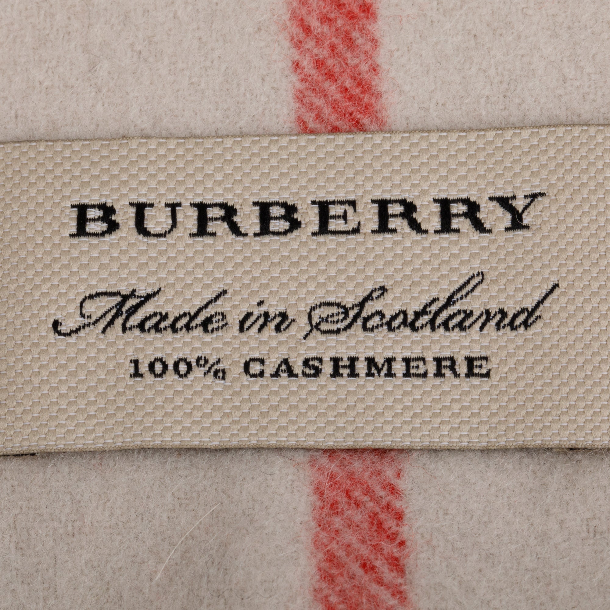 Burberry Pink Multicolor Horseferry House Check Cashmere Scarf w/ Box