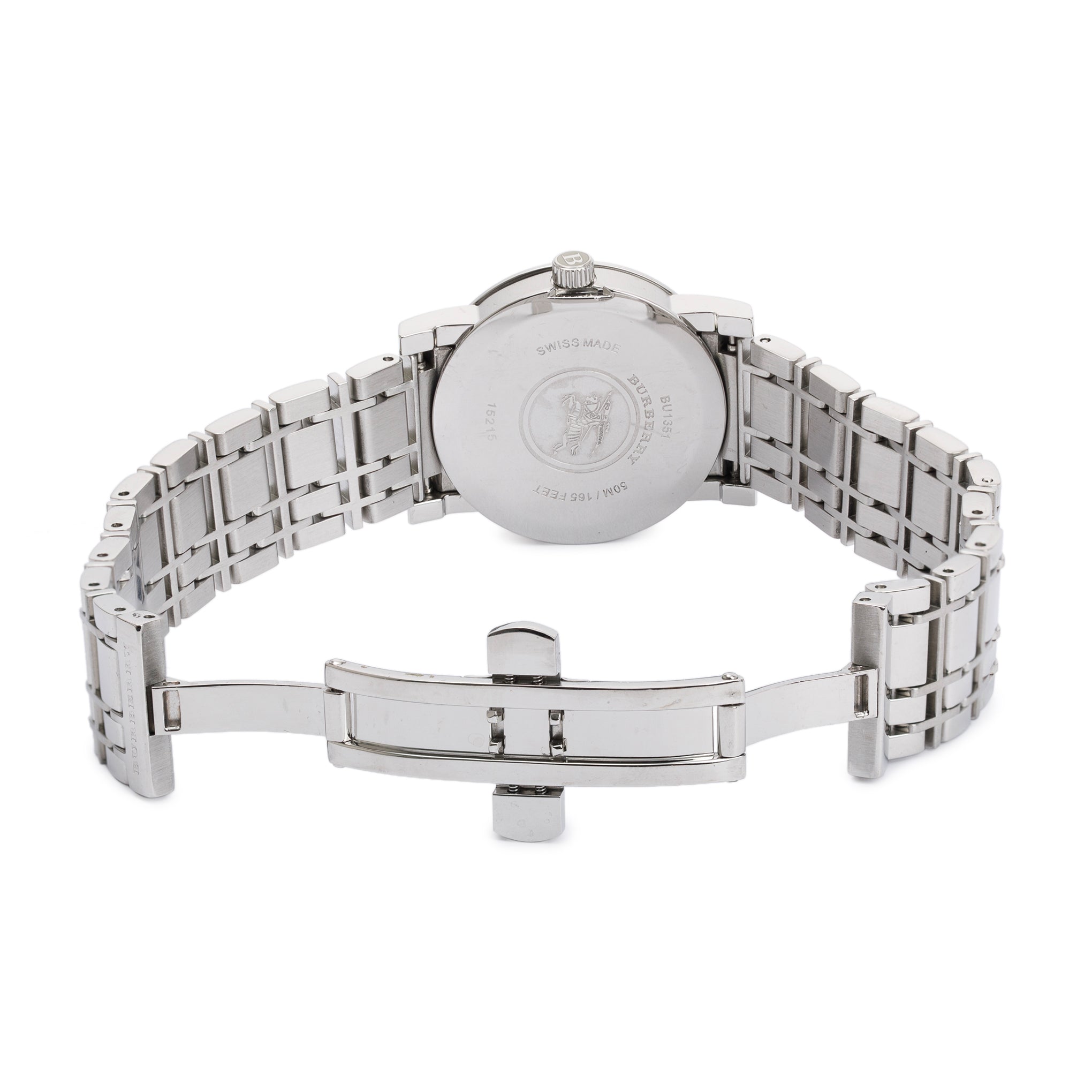 Burberry Stainless Steel BU1351 Heritage 28 MM Watch w/ Box