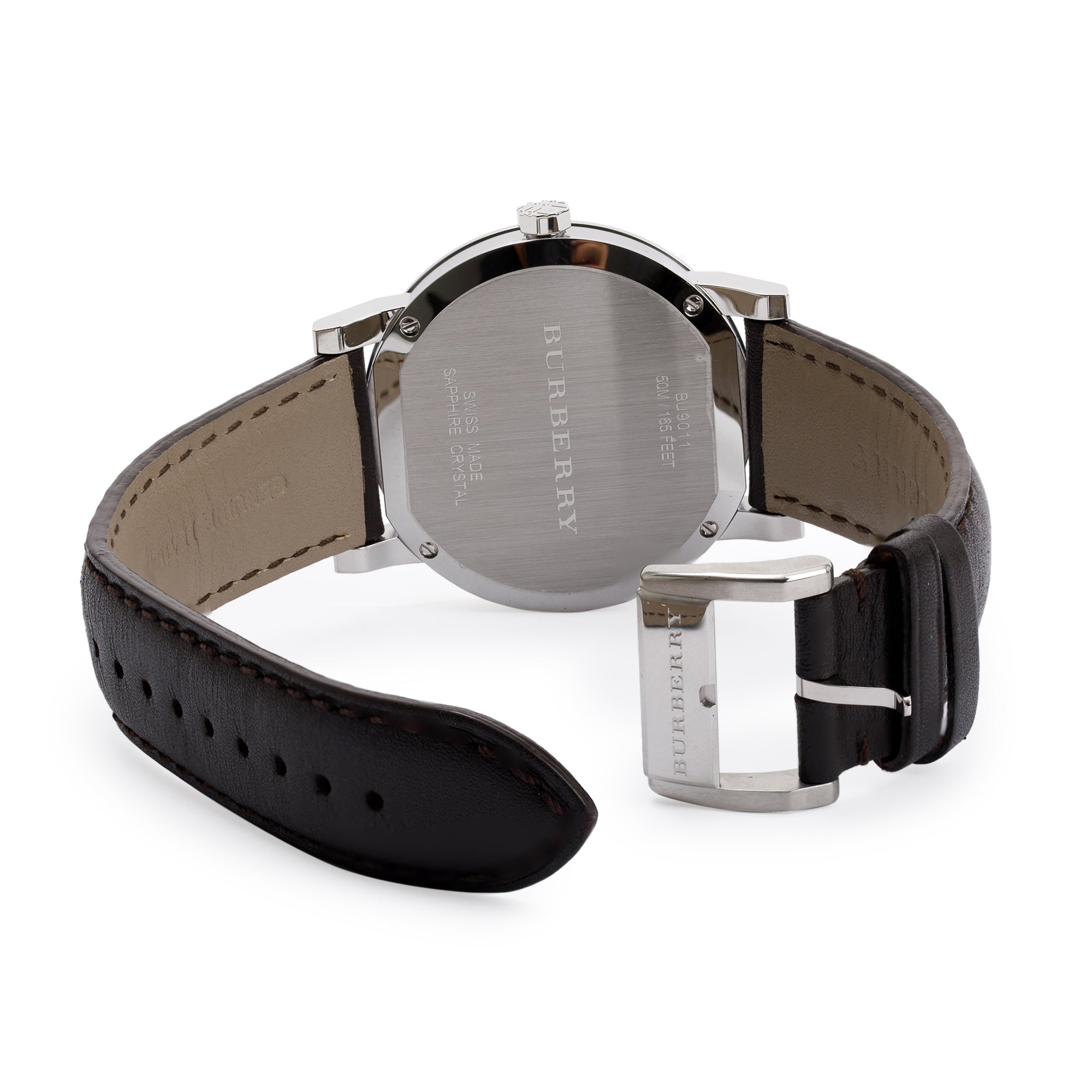 Burberry Stainless Steel BU9011 The City 38 MM Watch w/ Box