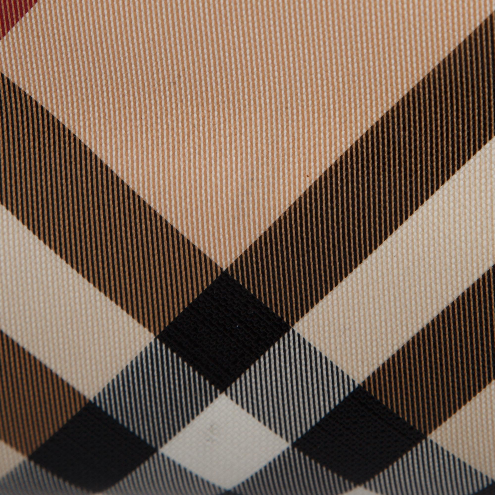 Burberry Super Nova Check Large Nickie Tote Bag