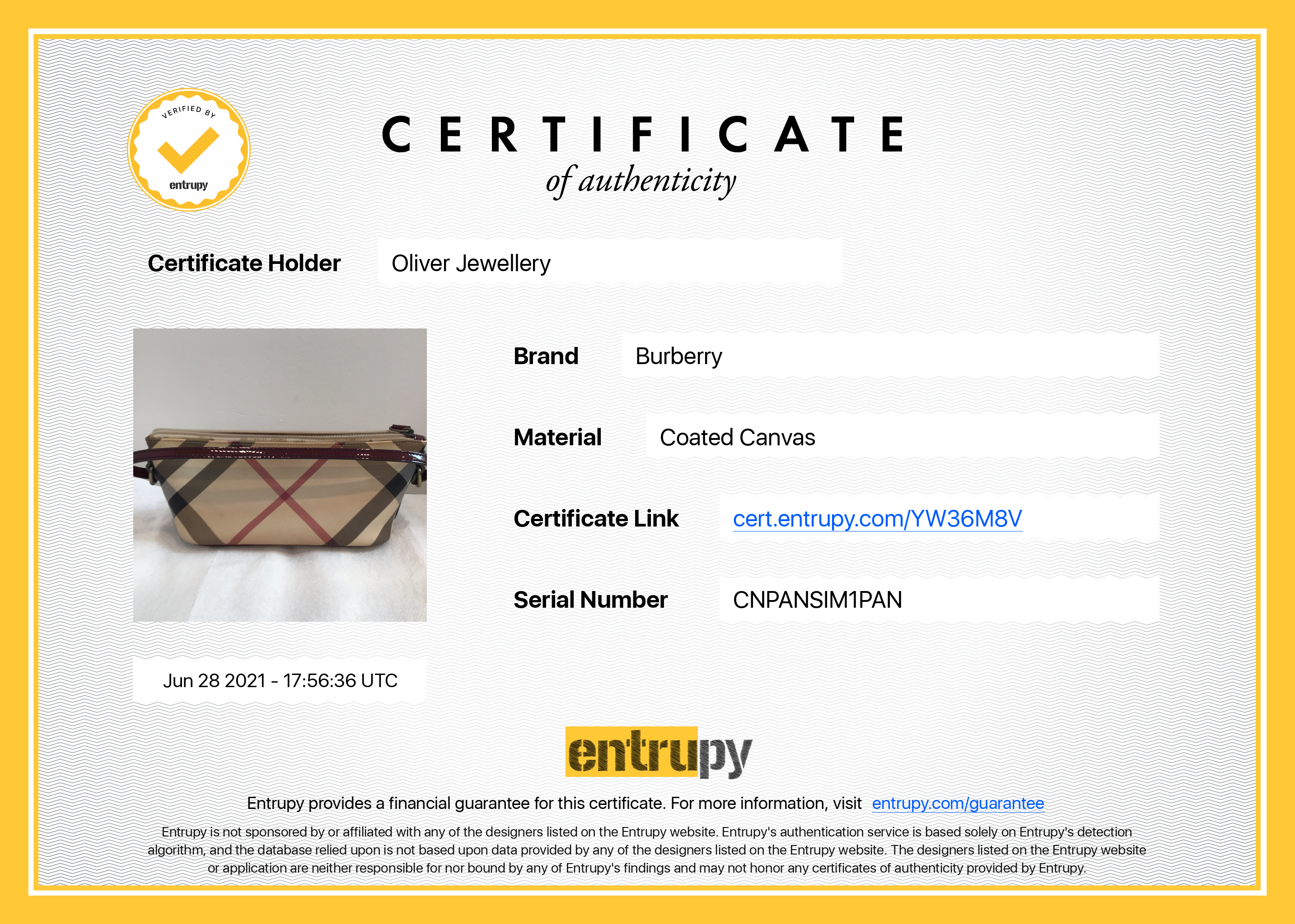 Burberry Super Nova Mini Bag