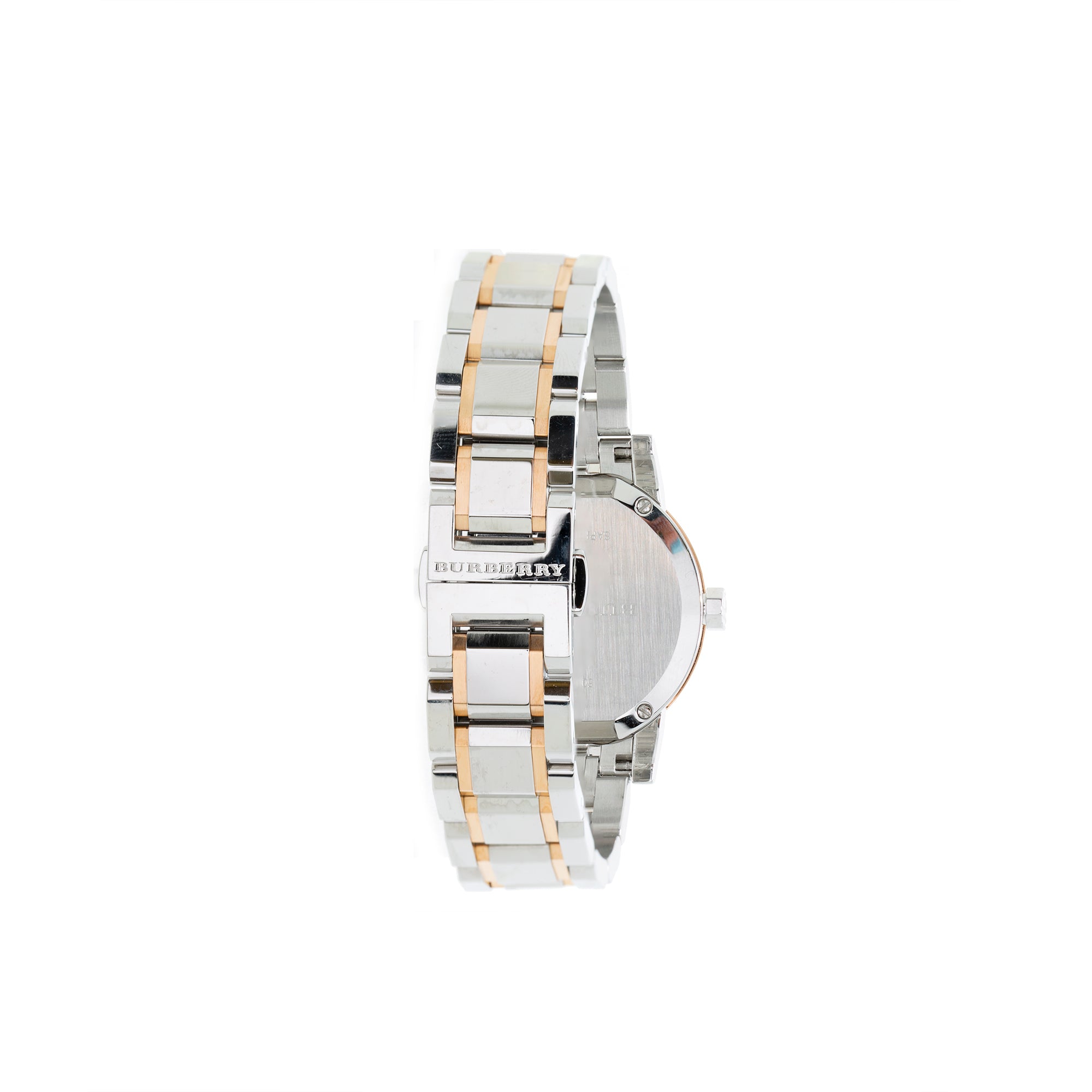 Burberry Two-Tone The City Watch w/ Box
