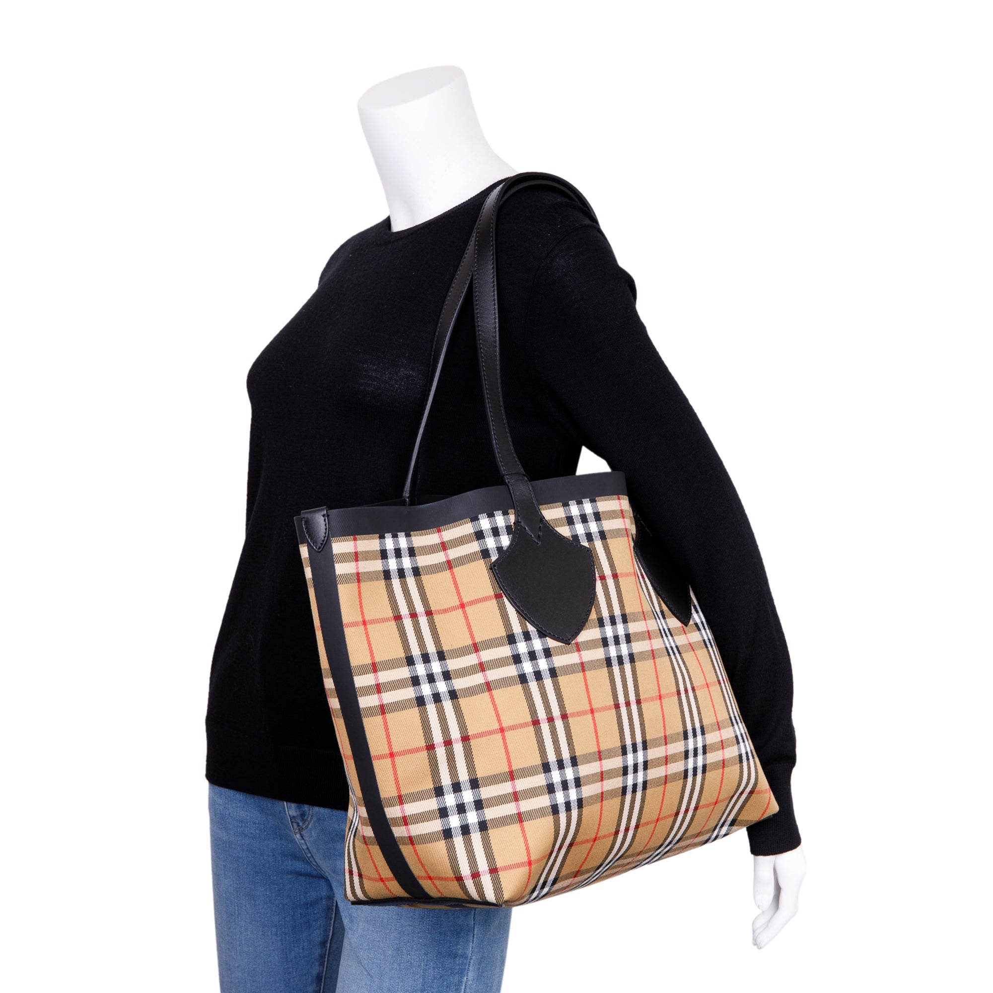 Burberry Vintage Check Medium The Giant Reversible Tote