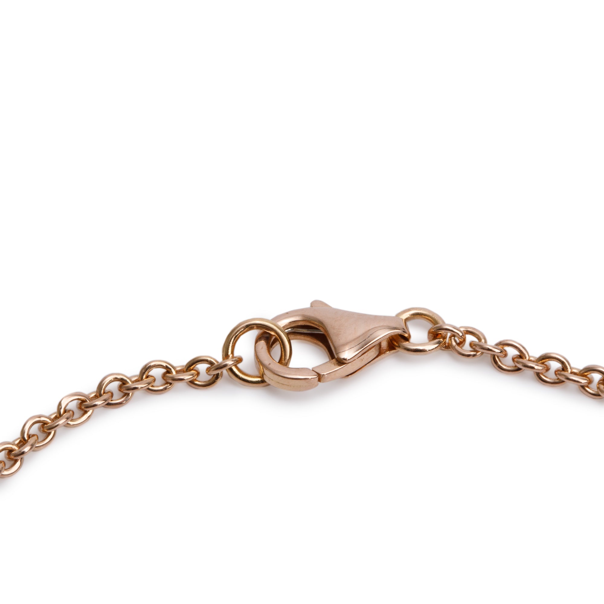 Cartier 18k Rose Gold Interlocking Love Bracelet