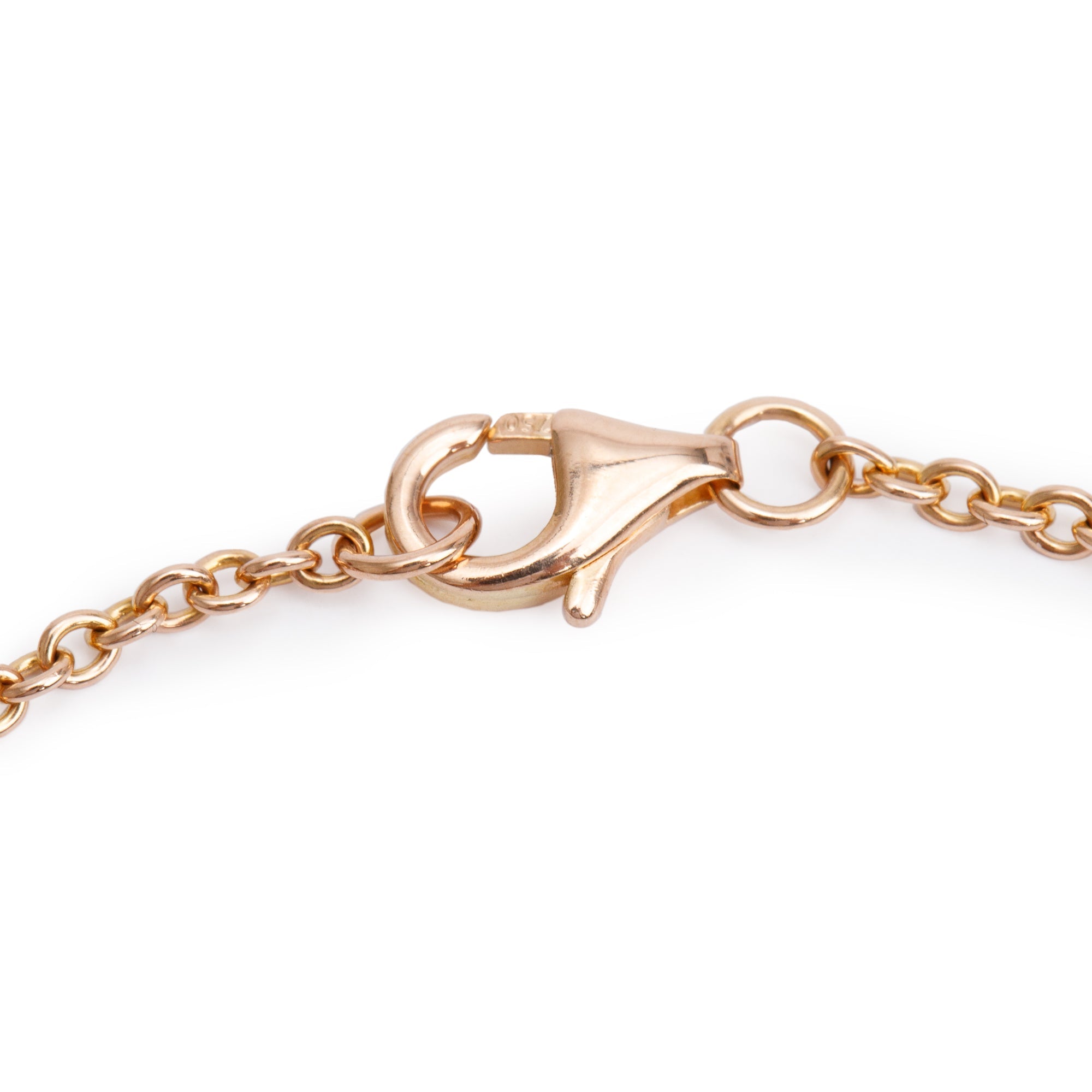 Cartier 18k Rose Gold Interlocking Love Bracelet w/ Box & Certificate