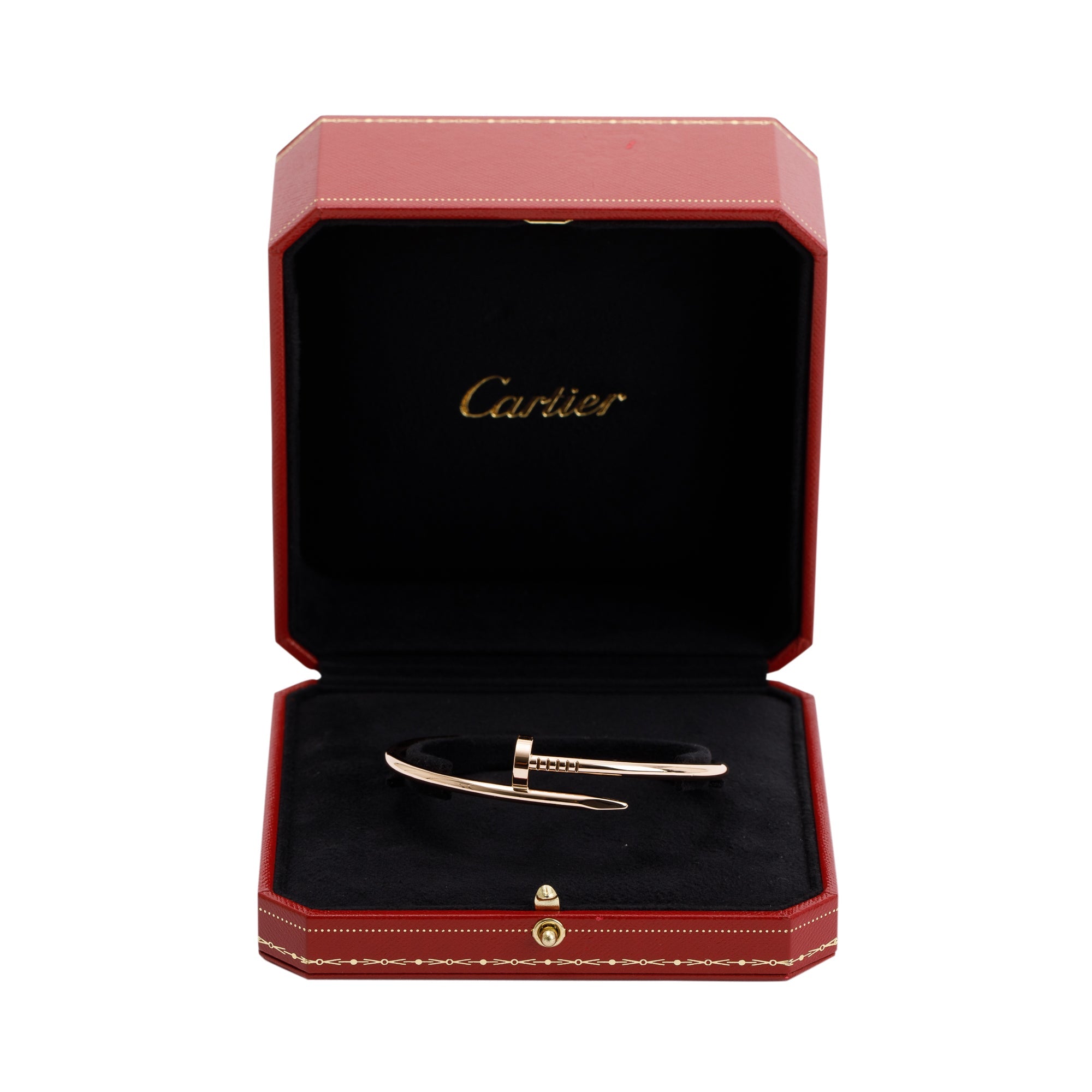 Cartier 18k Rose Gold Juste Un Clou Bracelet w/ Box