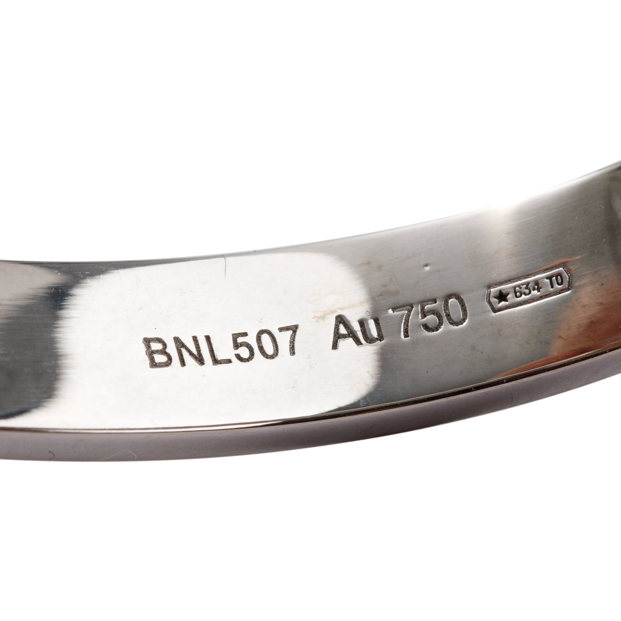 Cartier 18k White Gold Love Bracelet Size 16