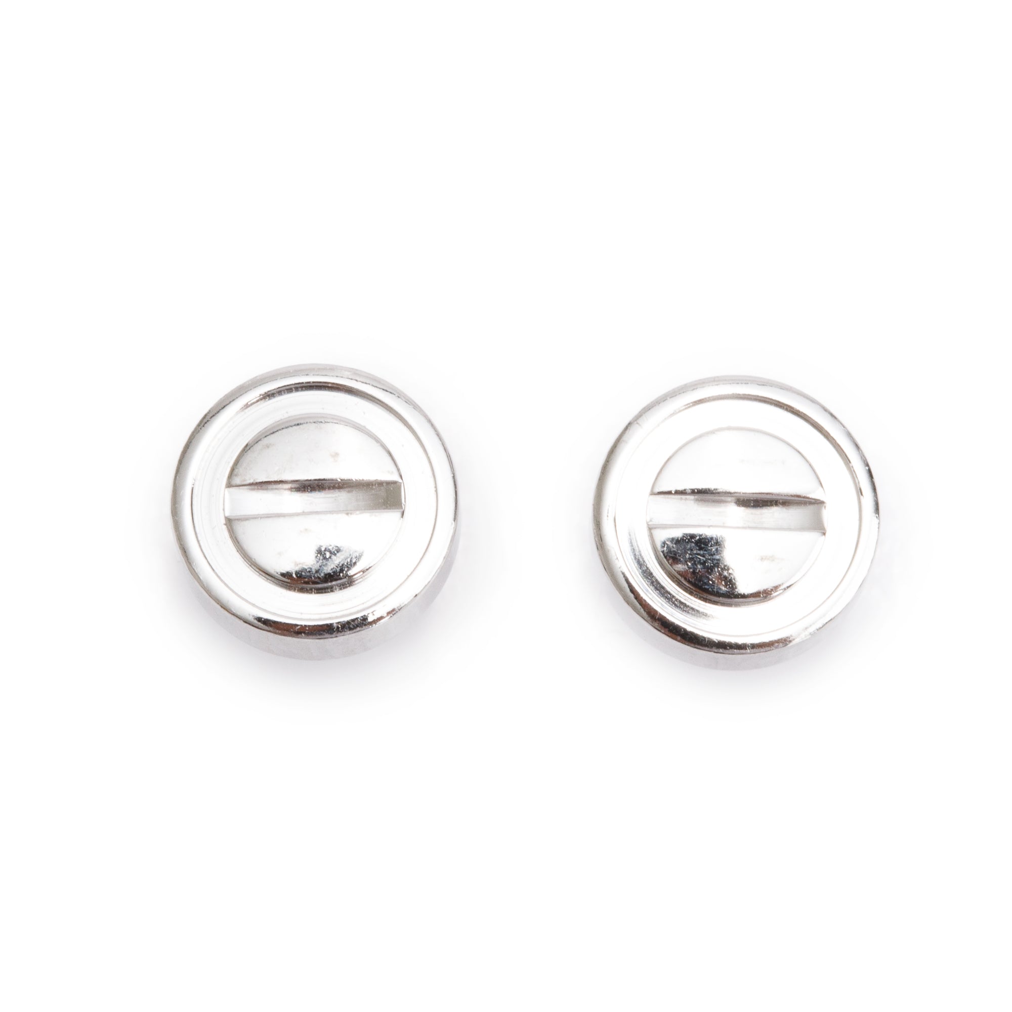 Cartier 18k White Gold Love Stud Earrings w/ Box