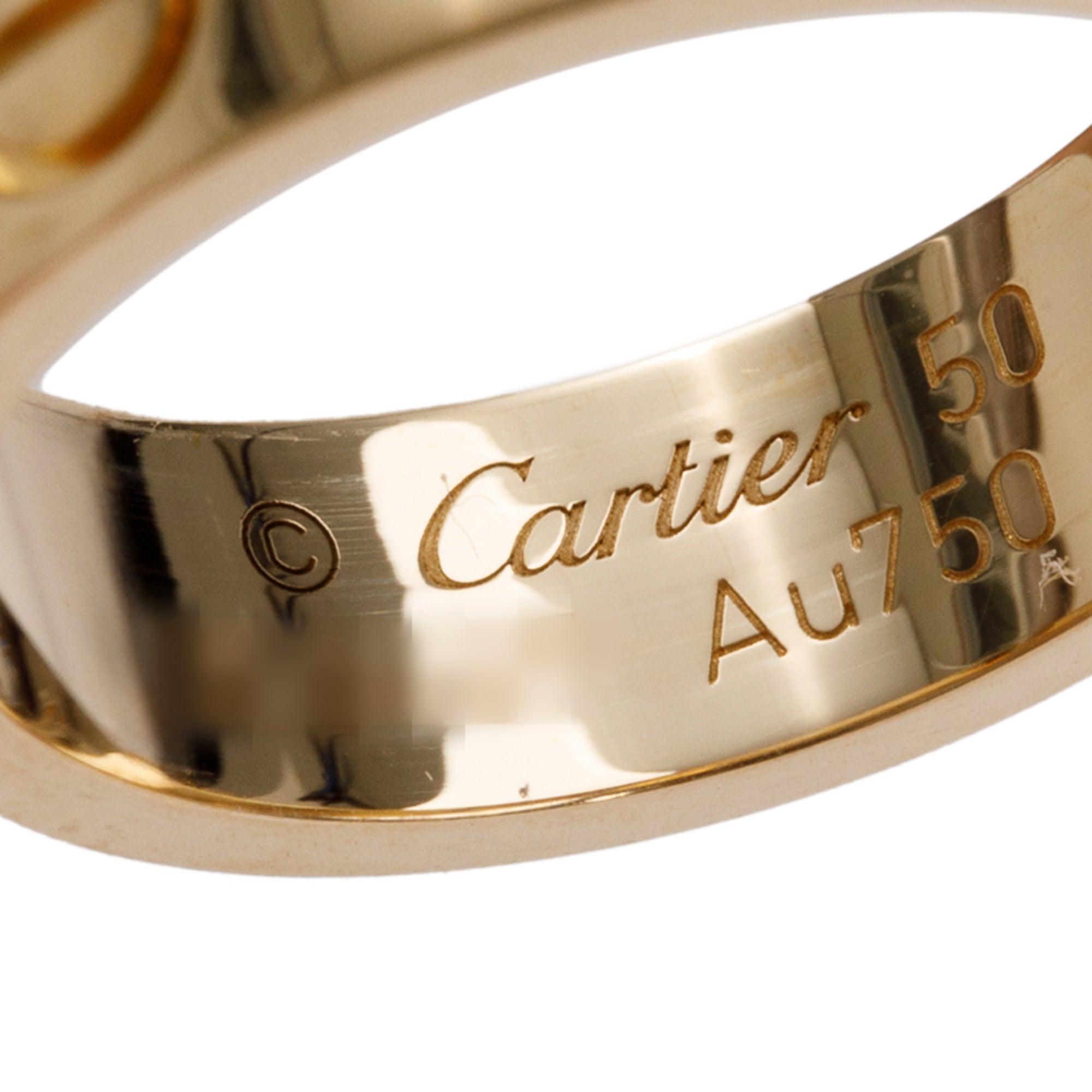 Cartier 18k Yellow Gold 5.5 MM Love Ring, Size 50 5.25 w/ Box & Certificate