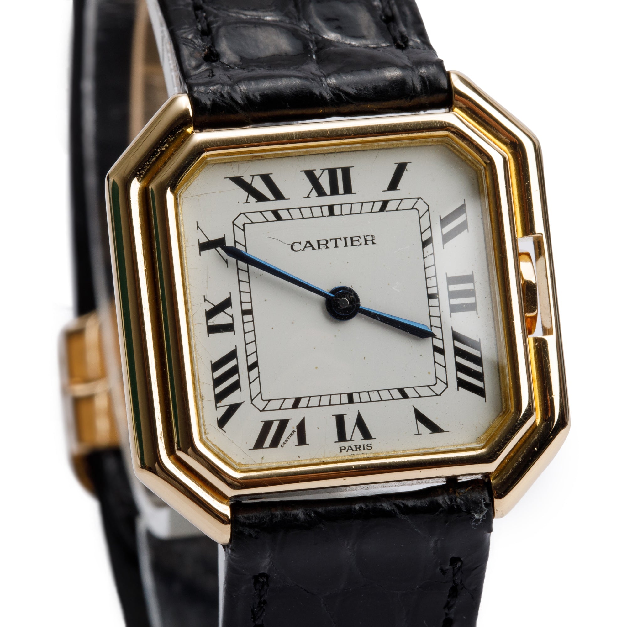 Cartier 18k Yellow Gold Ceinture 27 MM Watch, Medium Model
