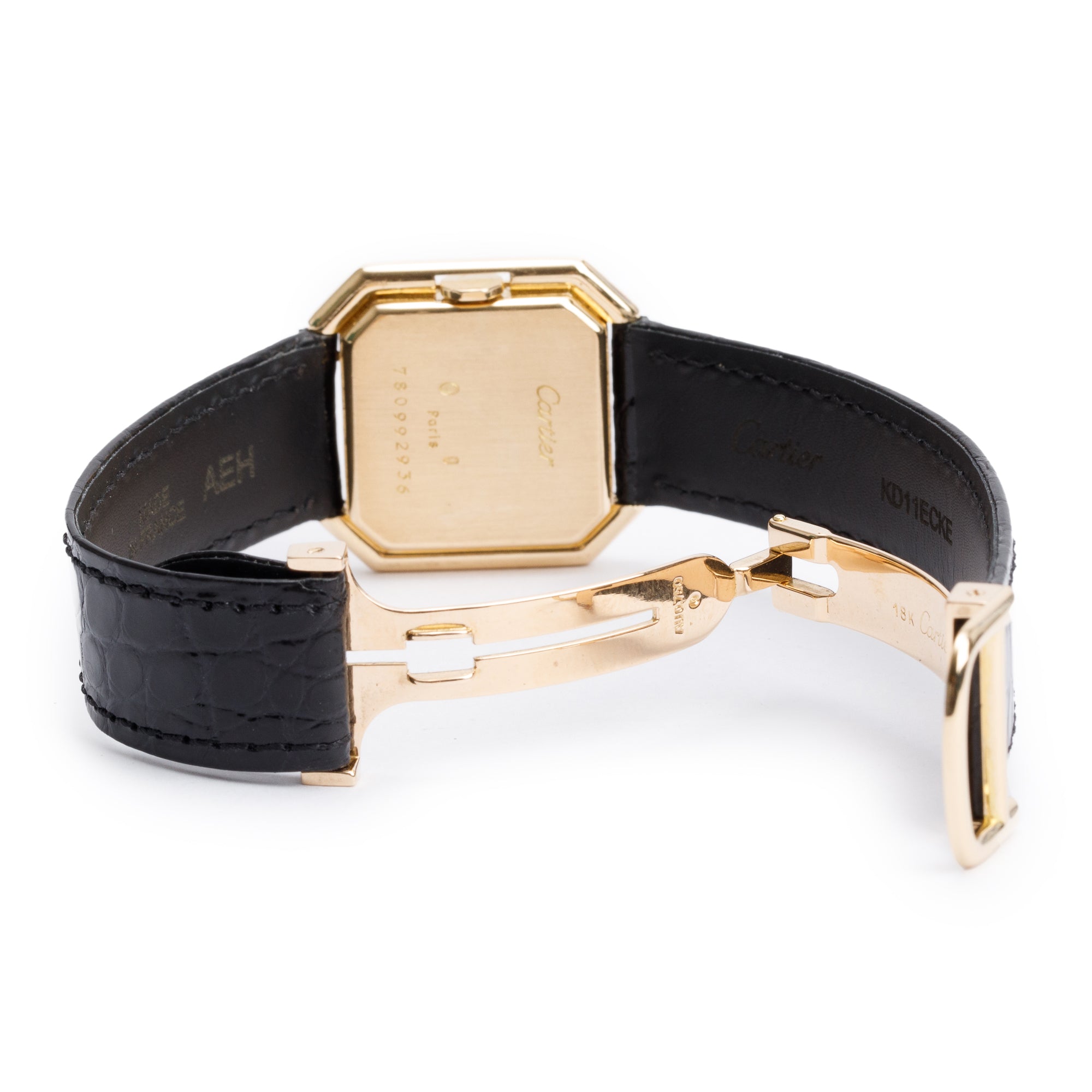 Cartier 18k Yellow Gold Ceinture 27 MM Watch, Medium Model