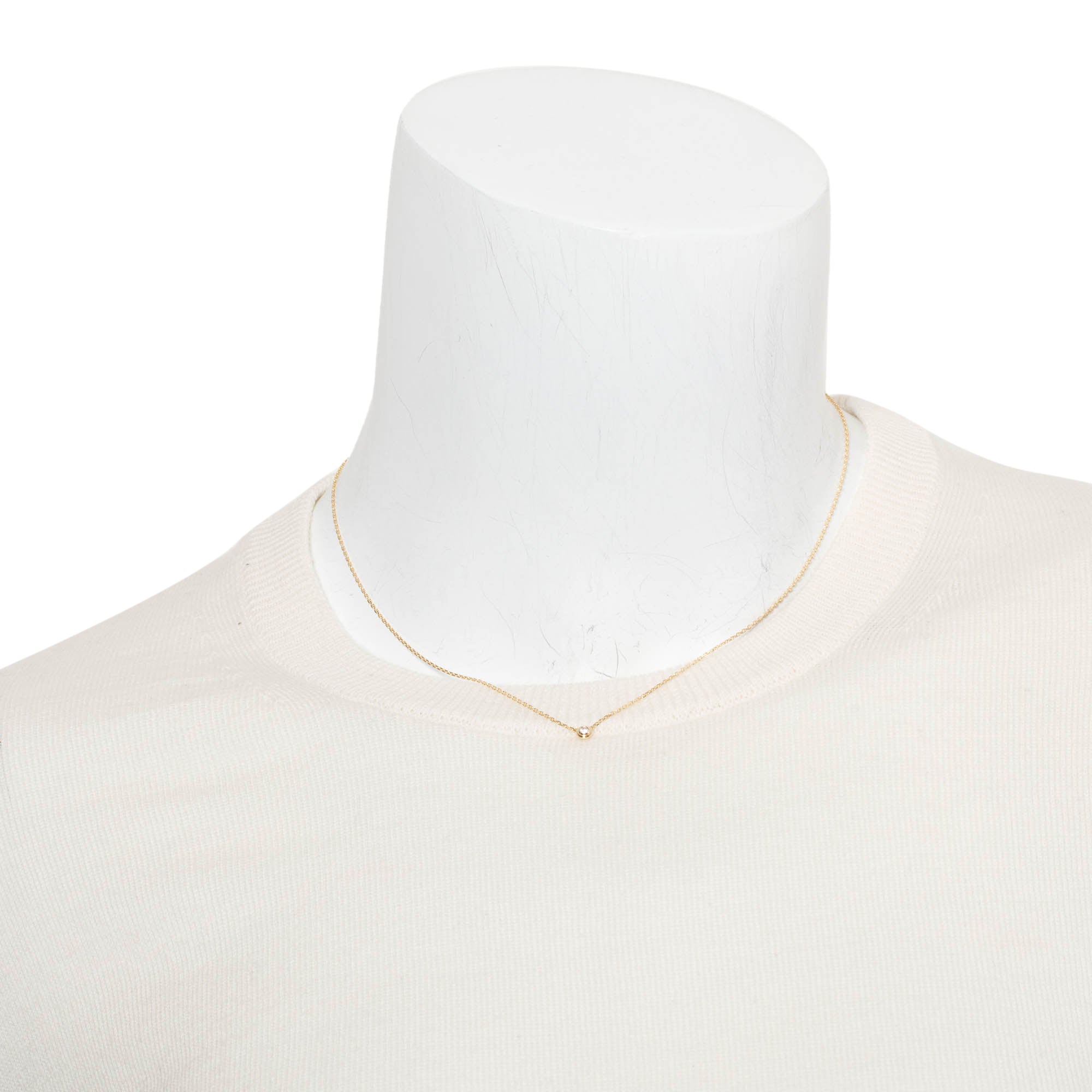 Cartier 18k Yellow Gold D'Amour Necklace, XS Model w/ Receipt