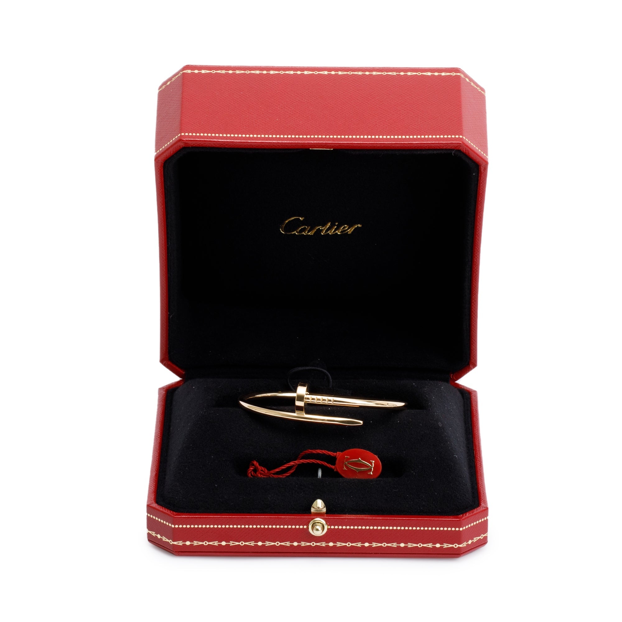 Cartier 18k Yellow Gold Juste Un Clou Bracelet, Size 16 w/ Box