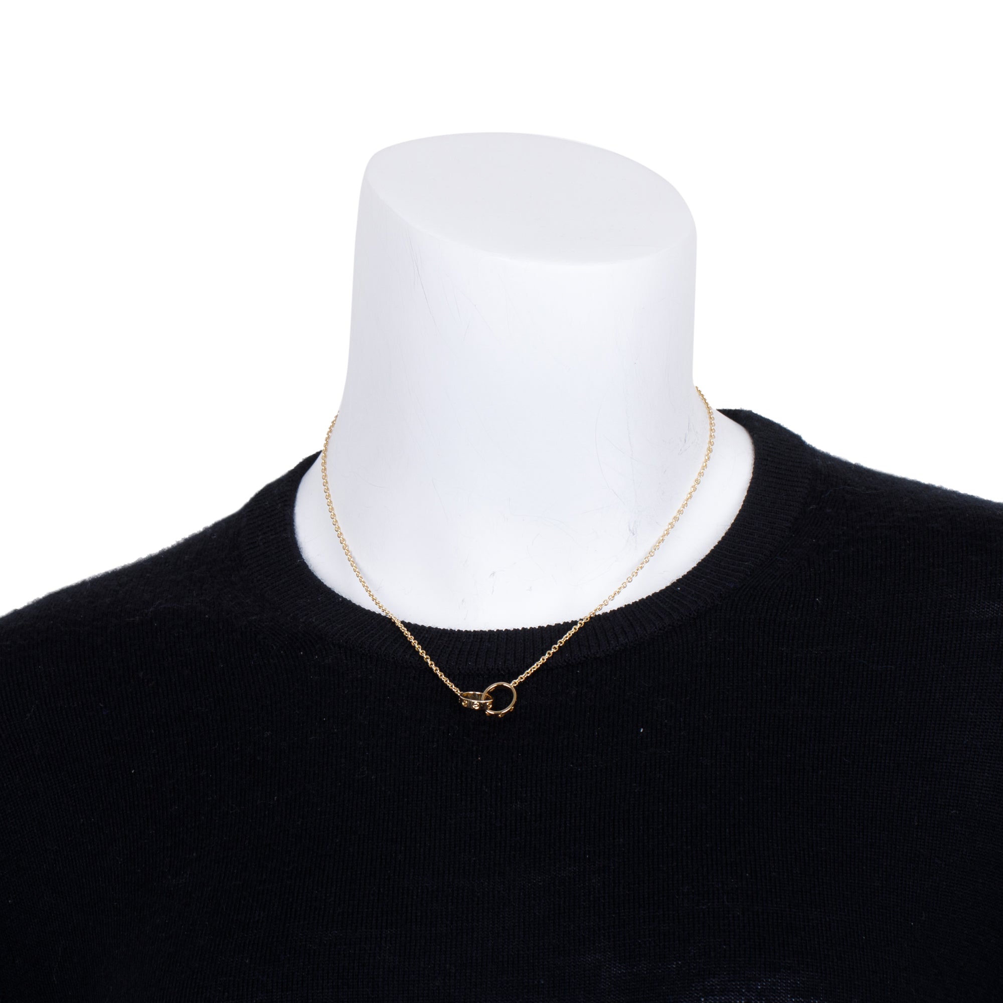 Cartier 18k Yellow Gold Love Necklace w/ Box