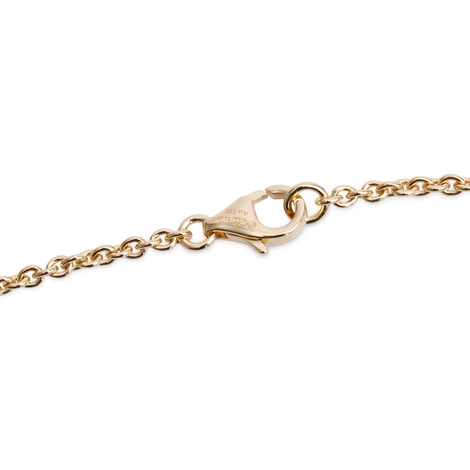 Cartier 18k Yellow Gold Love Necklace w/ Box