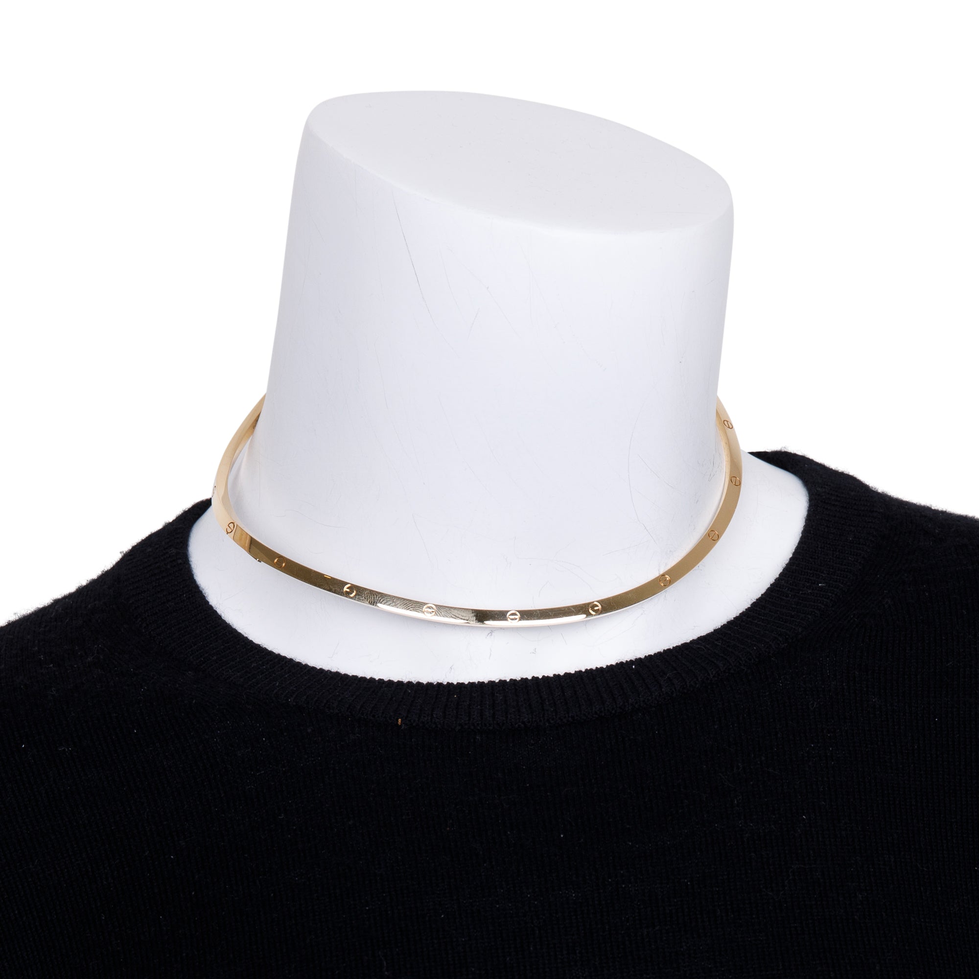 Cartier 18k Yellow Gold Love Necklace w/ Box