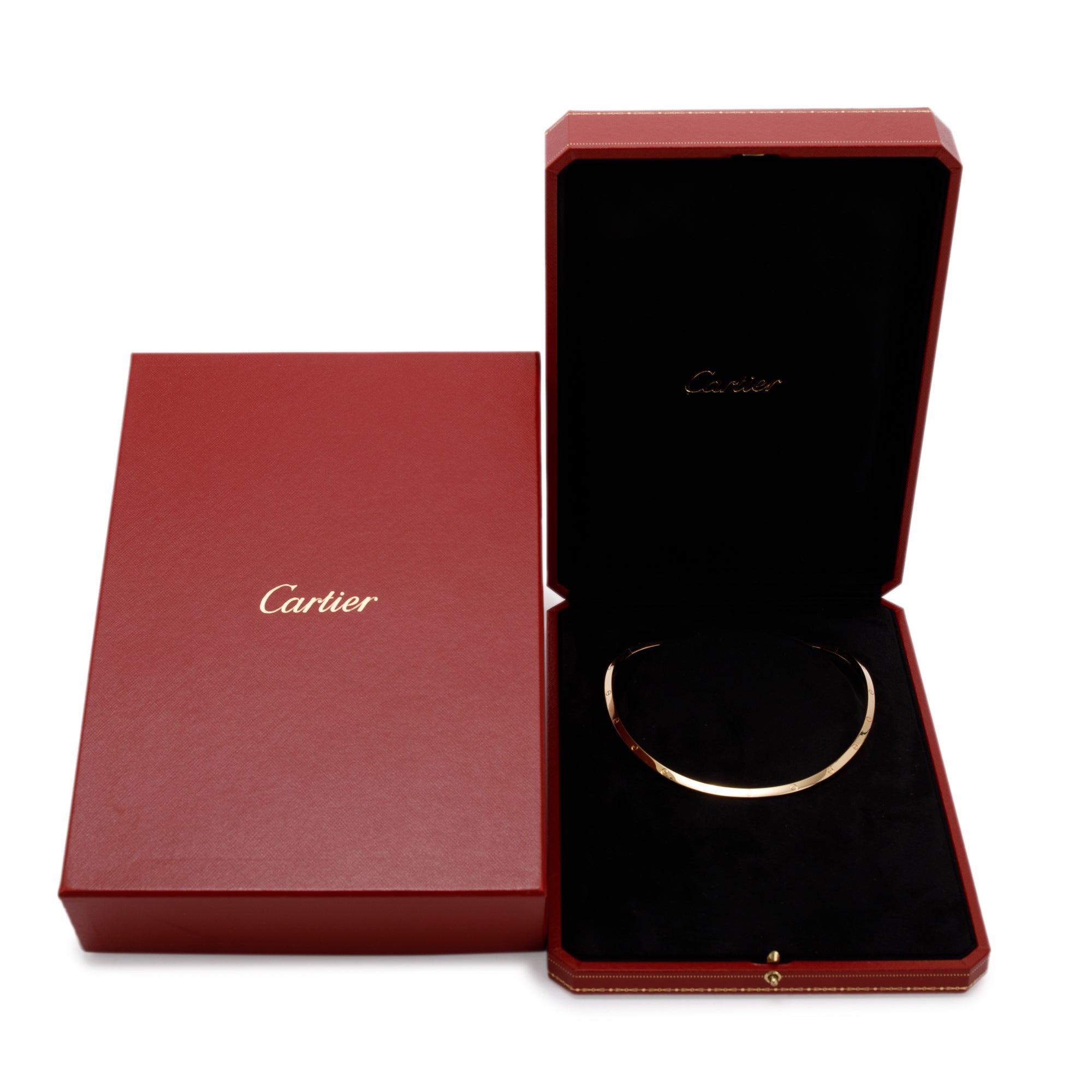 Cartier 18k Yellow Gold Love Necklace w/ Box