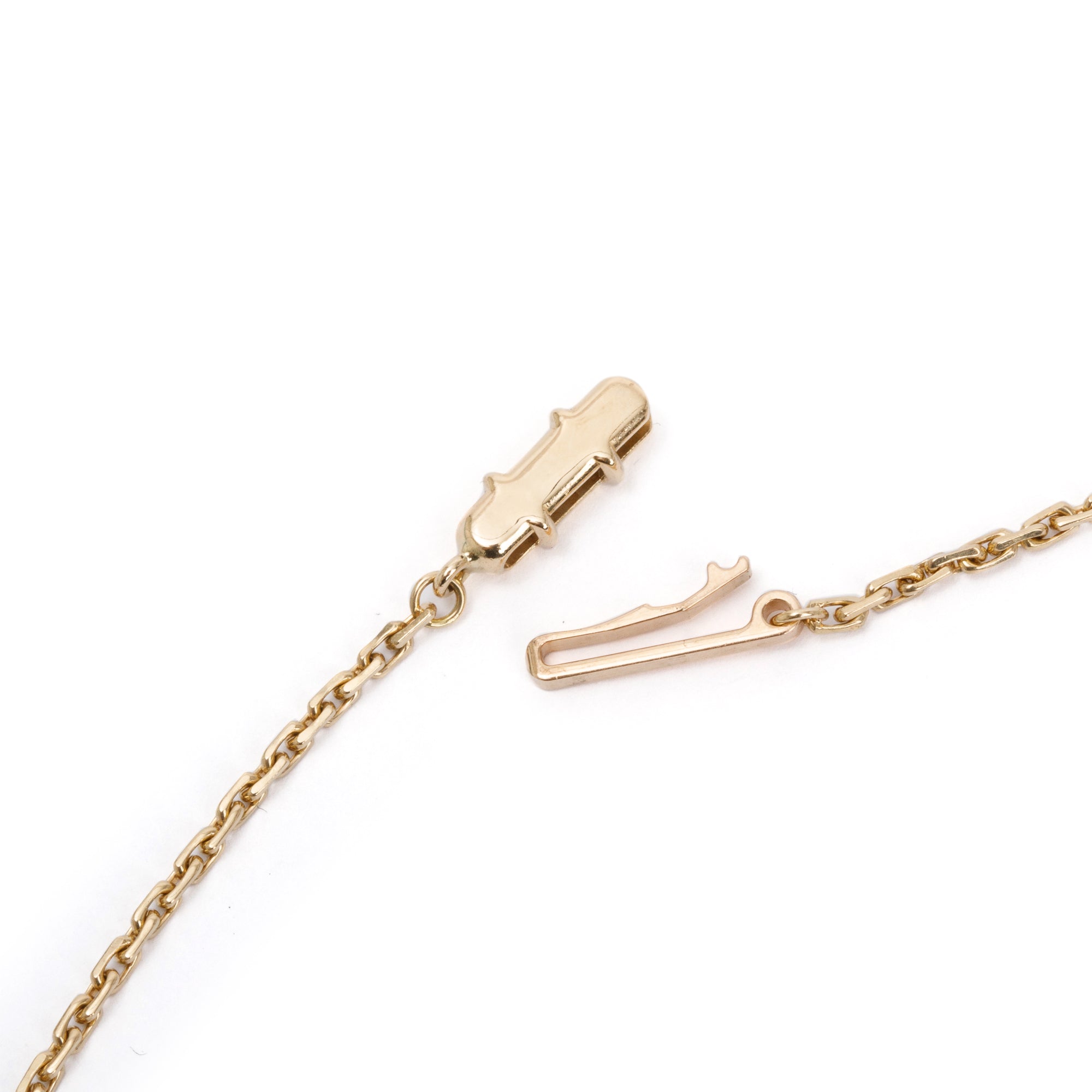 Cartier 18k Yellow Gold Pave Diamond Love Pendant Necklace