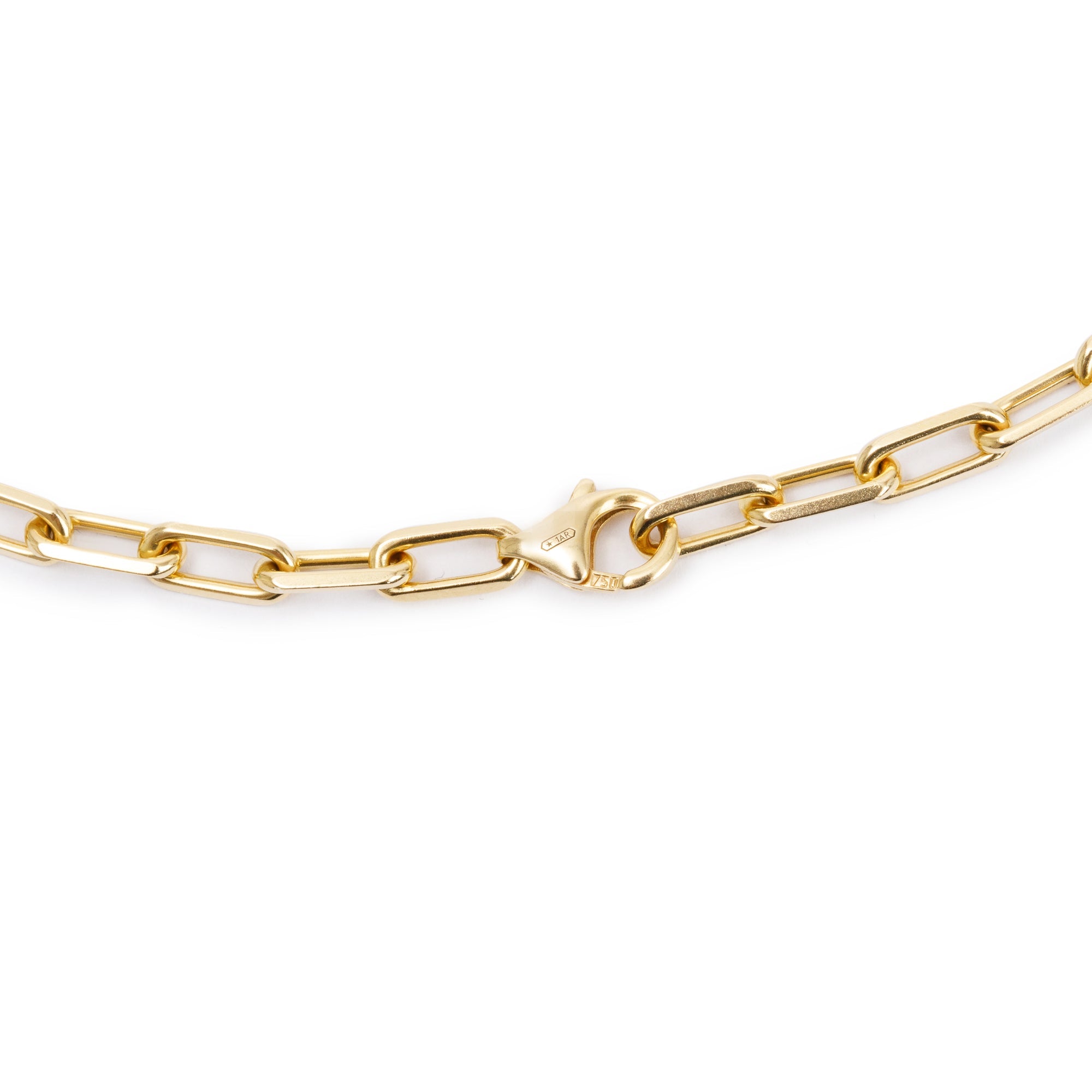Cartier 18k Yellow Gold Santos de Cartier Link Chain Necklace w/ Receipt
