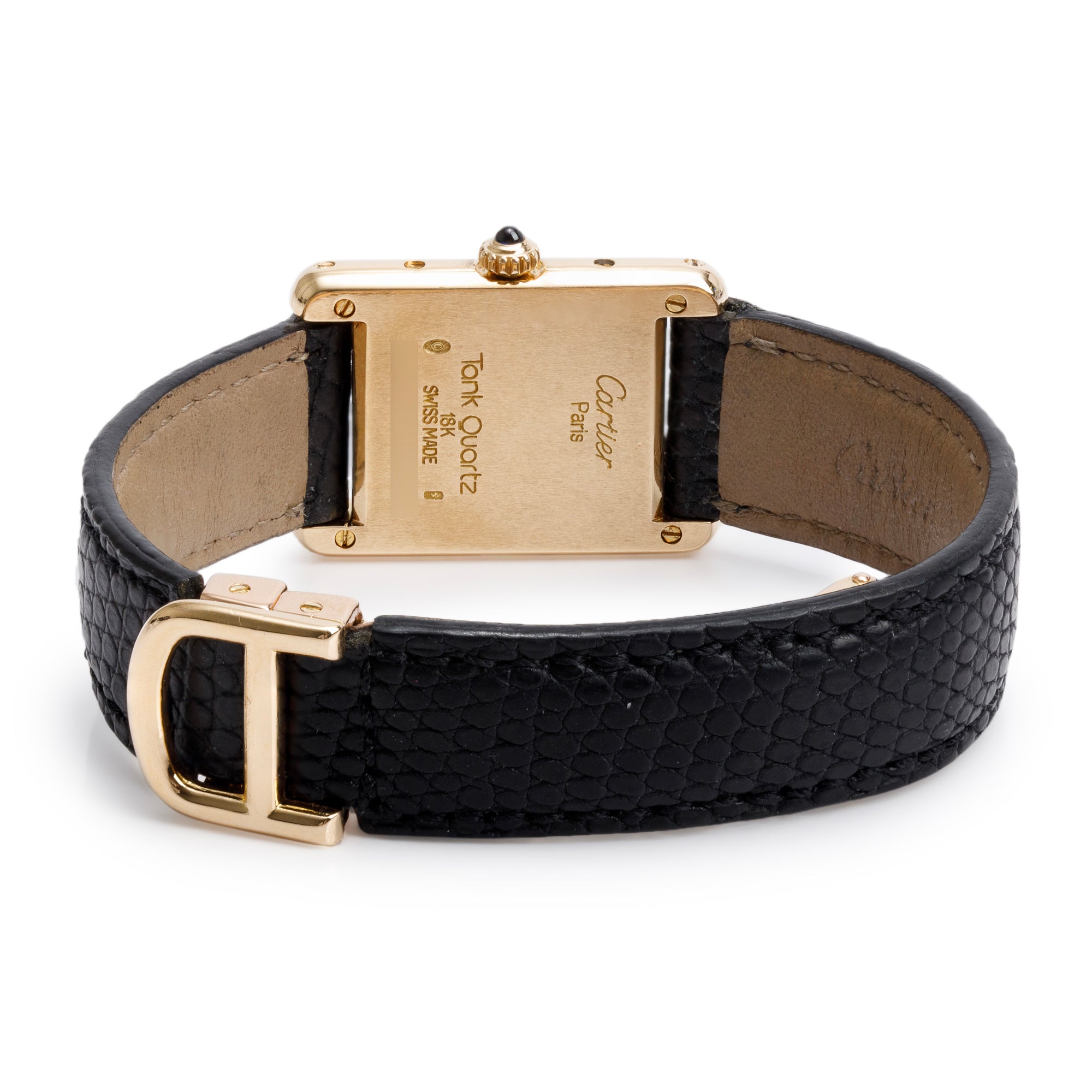 Cartier 18k Yellow Gold Tank Louis Watch, Small Model