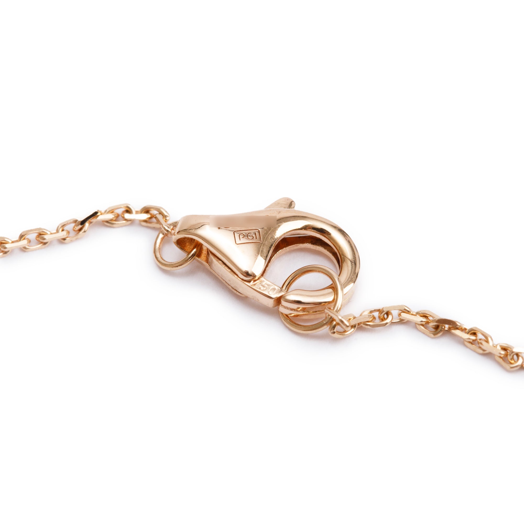 Cartier 18k Yellow, White & Rose Gold Diamond Trinity Pendant Necklace w/ Box, Receipt & Certificate