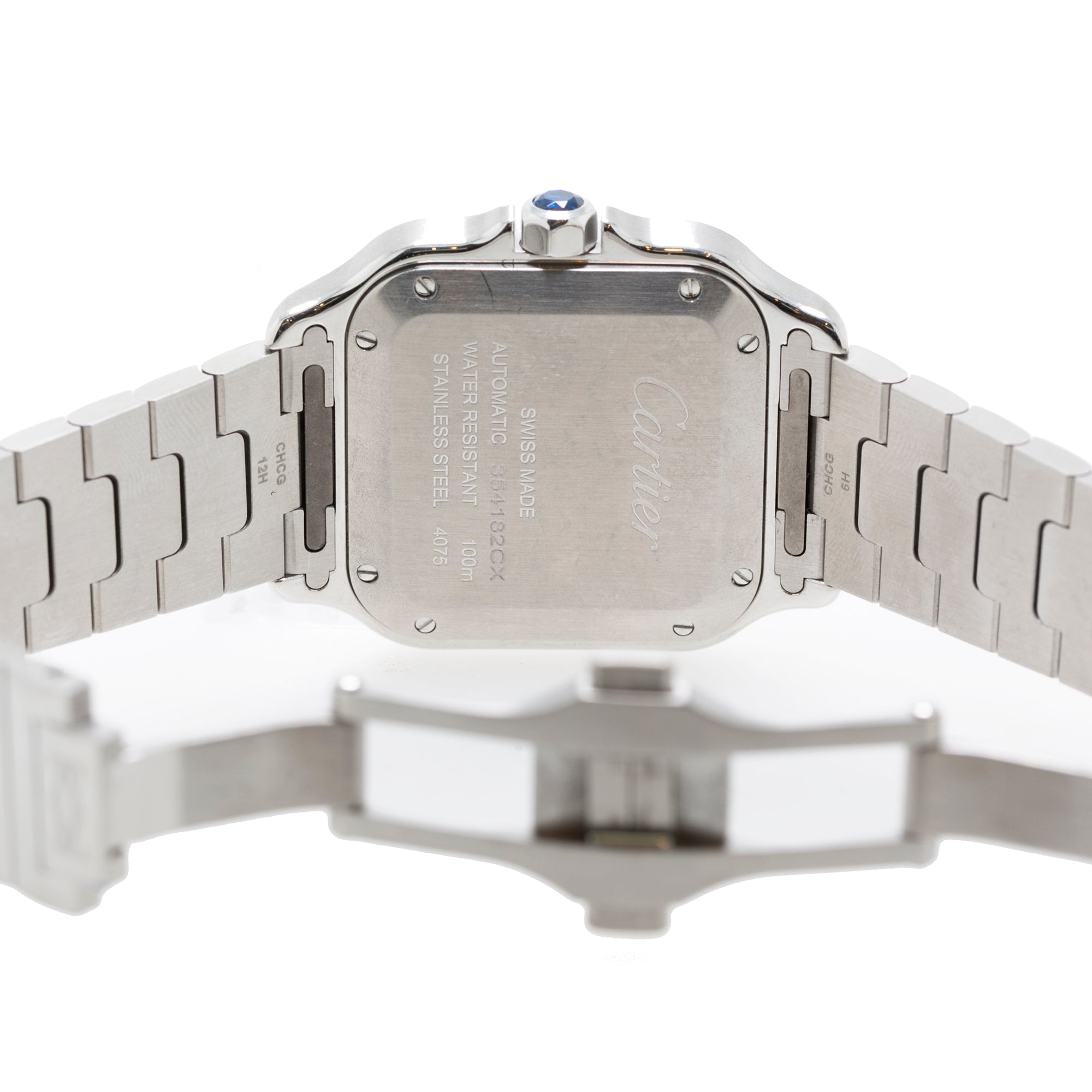 Cartier 2022 Two-Tone Santos de Cartier Automatic Watch, Medium Model w/ Box & Papers