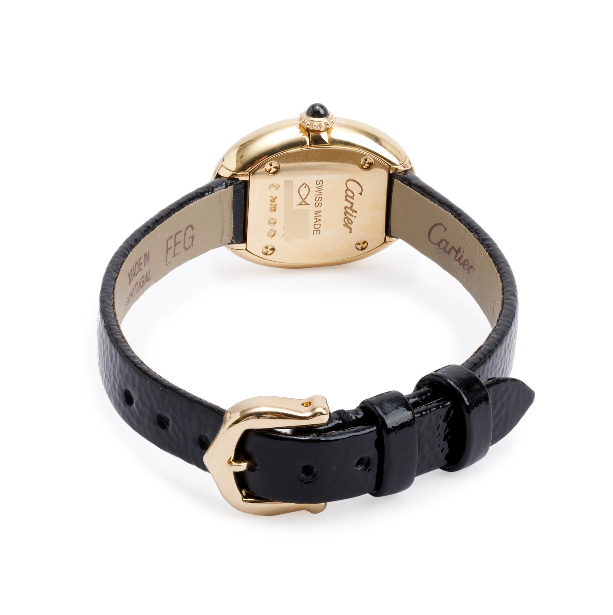 Cartier 2024 18k Yellow Gold Baignoire Watch, Mini Model 4511 w/ Box & Papers