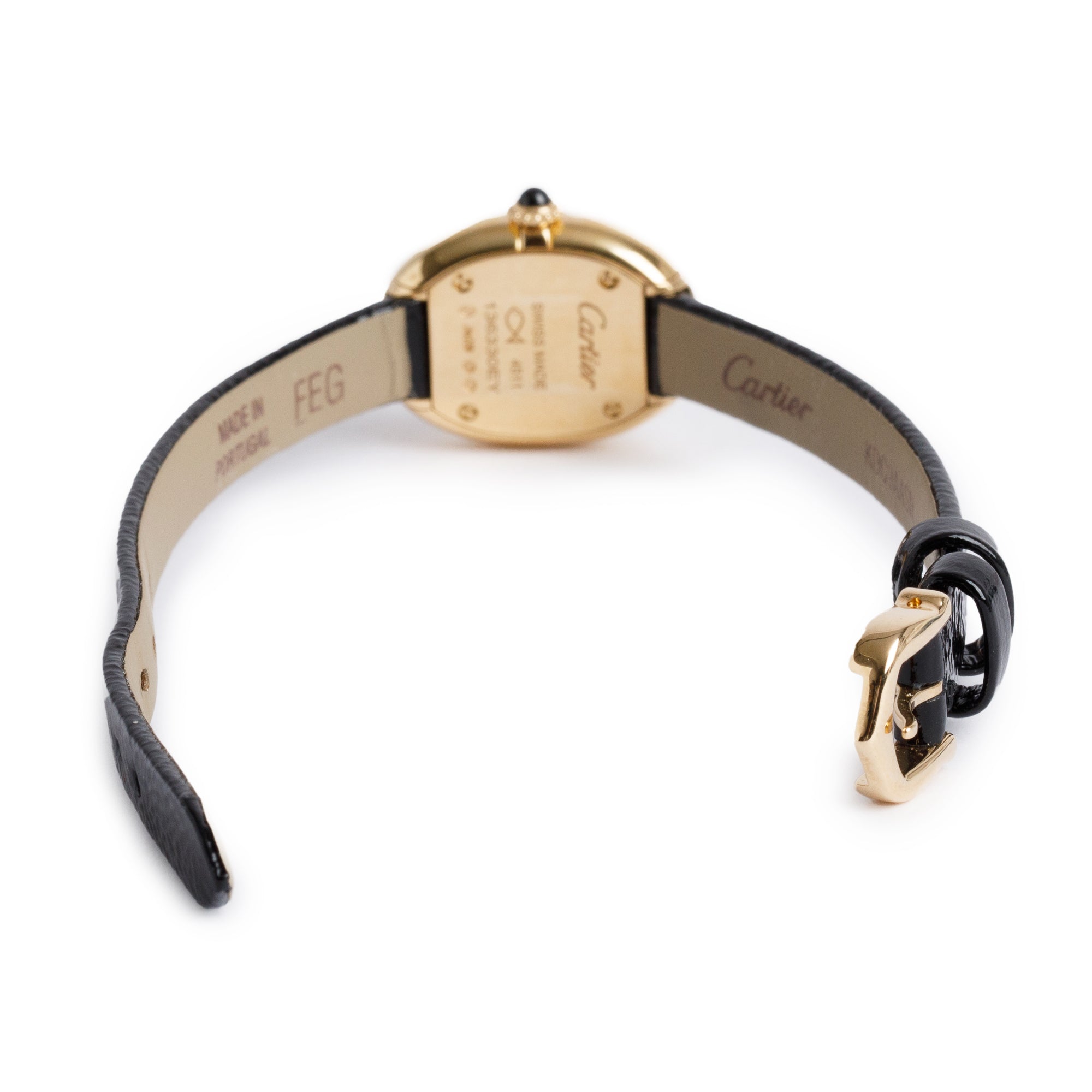 Cartier 2024 18k Yellow Gold Baignoire Watch, Mini Model 4511 w/ Box & Papers