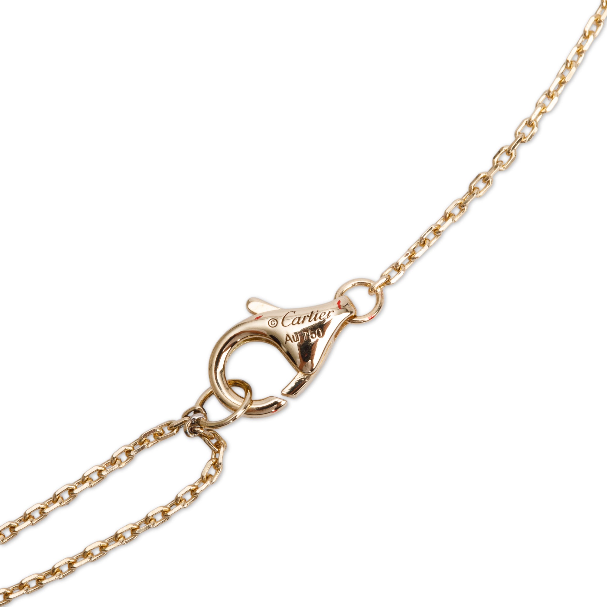 Cartier 2024 18k Yellow Gold Diamond D'Amour Bracelet, Mini Model w/ Receipt