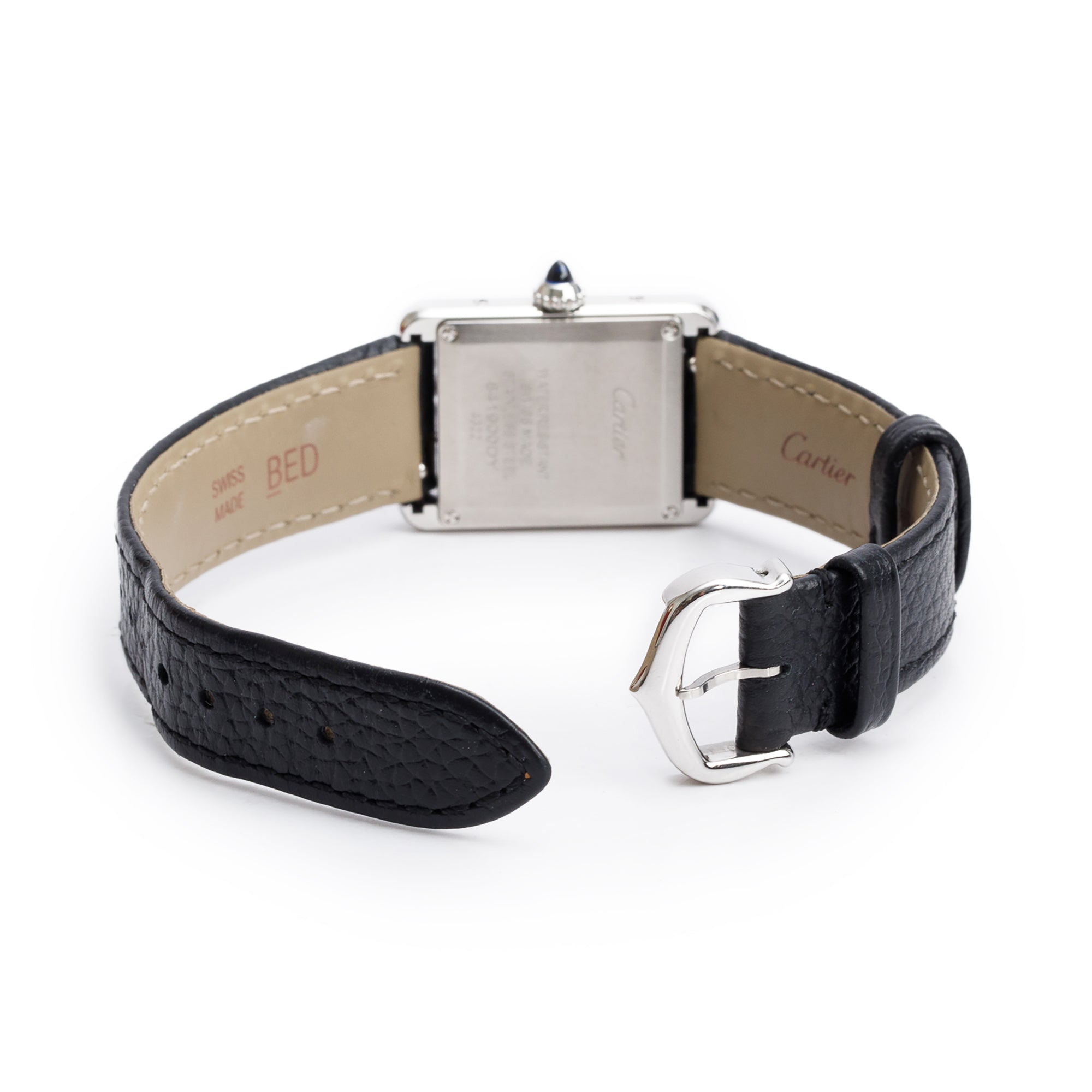 Cartier 2024 Stainless Steel Tank Must de Cartier Quartz Watch, Small Model 4322 w/ Box & Papers