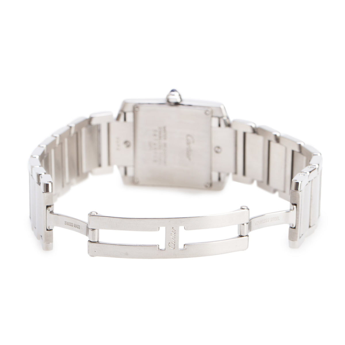 Cartier Stainless Steel Tank Francaise Watch, Medium Model 2465
