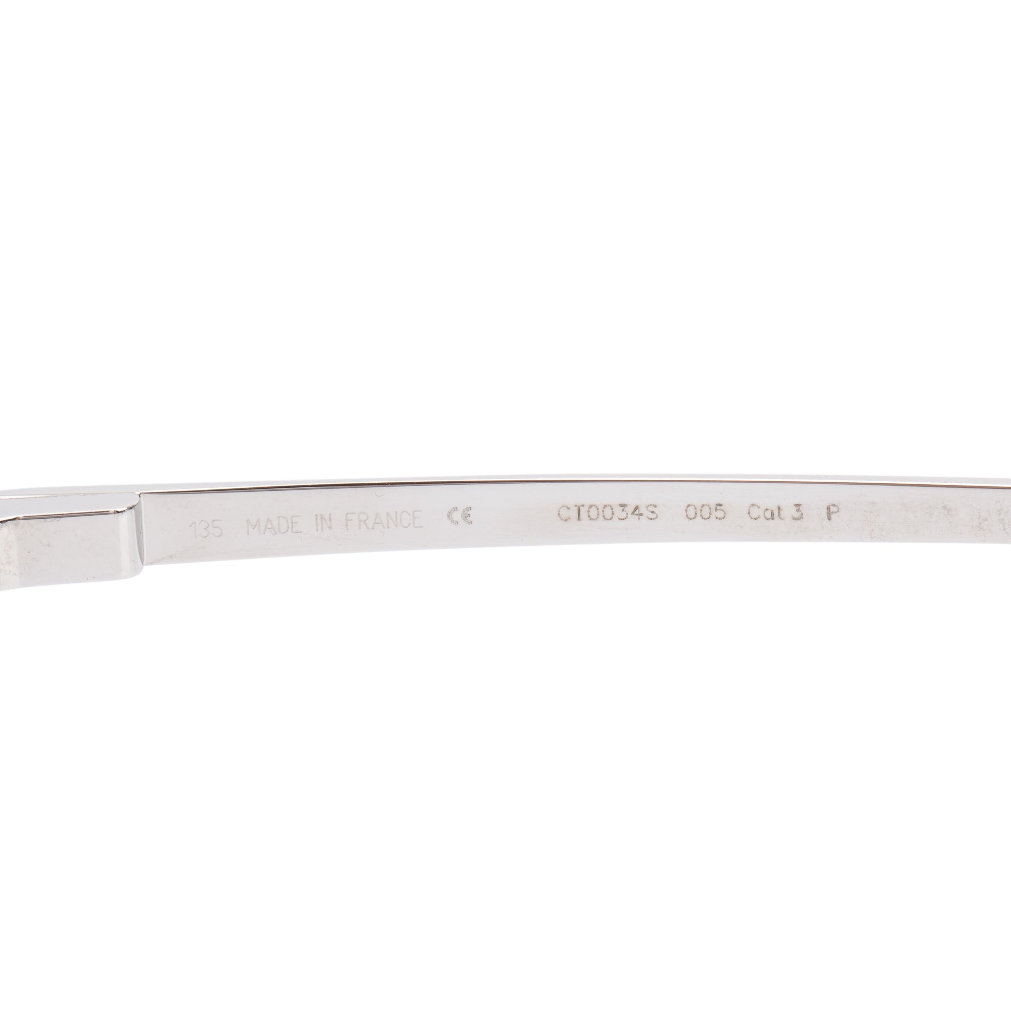 Cartier CT0034S Santos De Cartier Sunglasses w/ Box