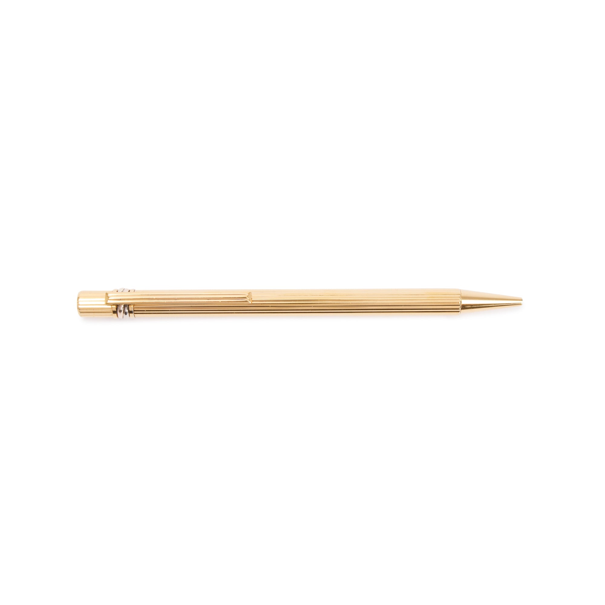 Cartier Gold Plated Must de Cartier Trinity Ballpoint Pen