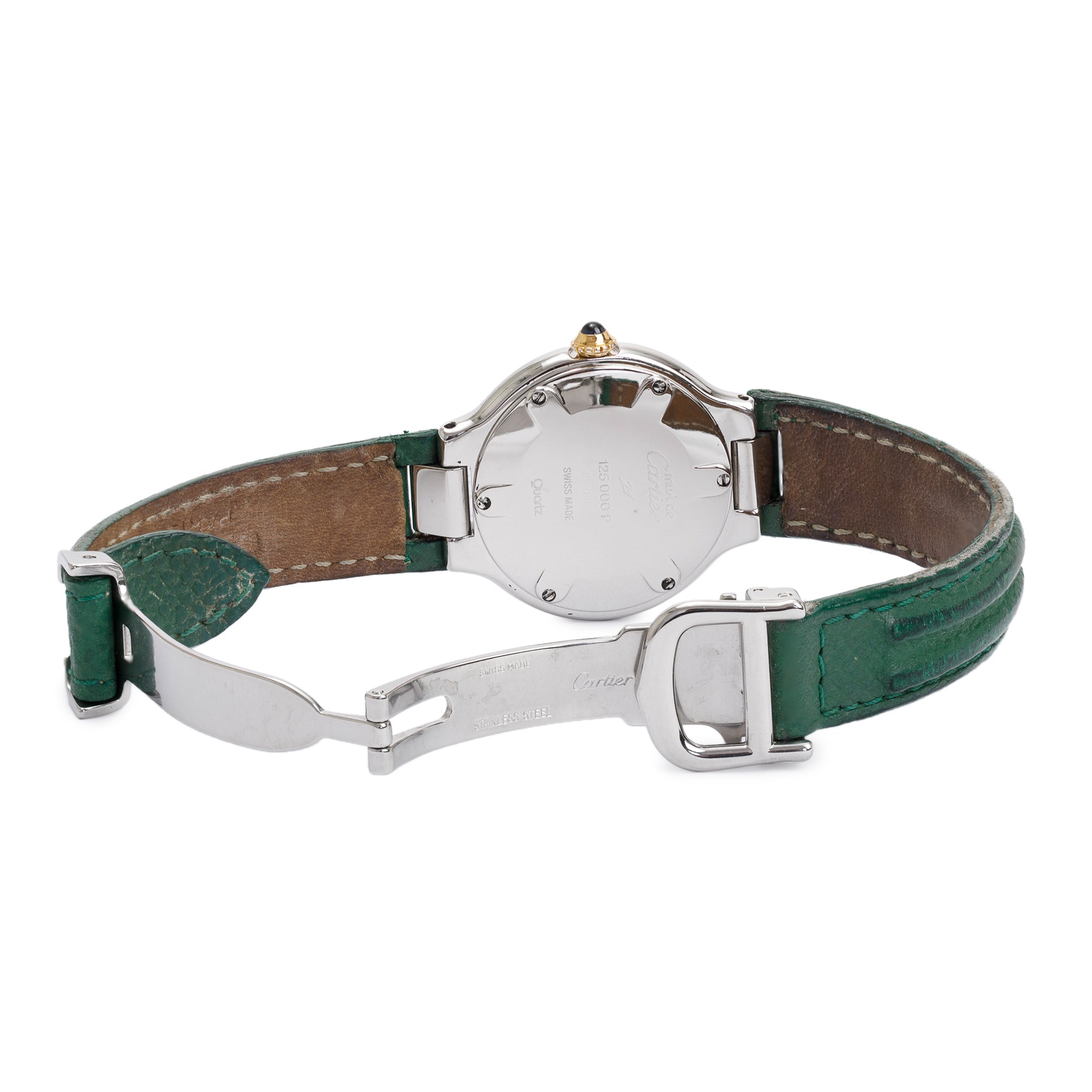 Cartier Stainless Steel & 18k Gold Plated Must De Cartier 21 28MM Quartz Watch