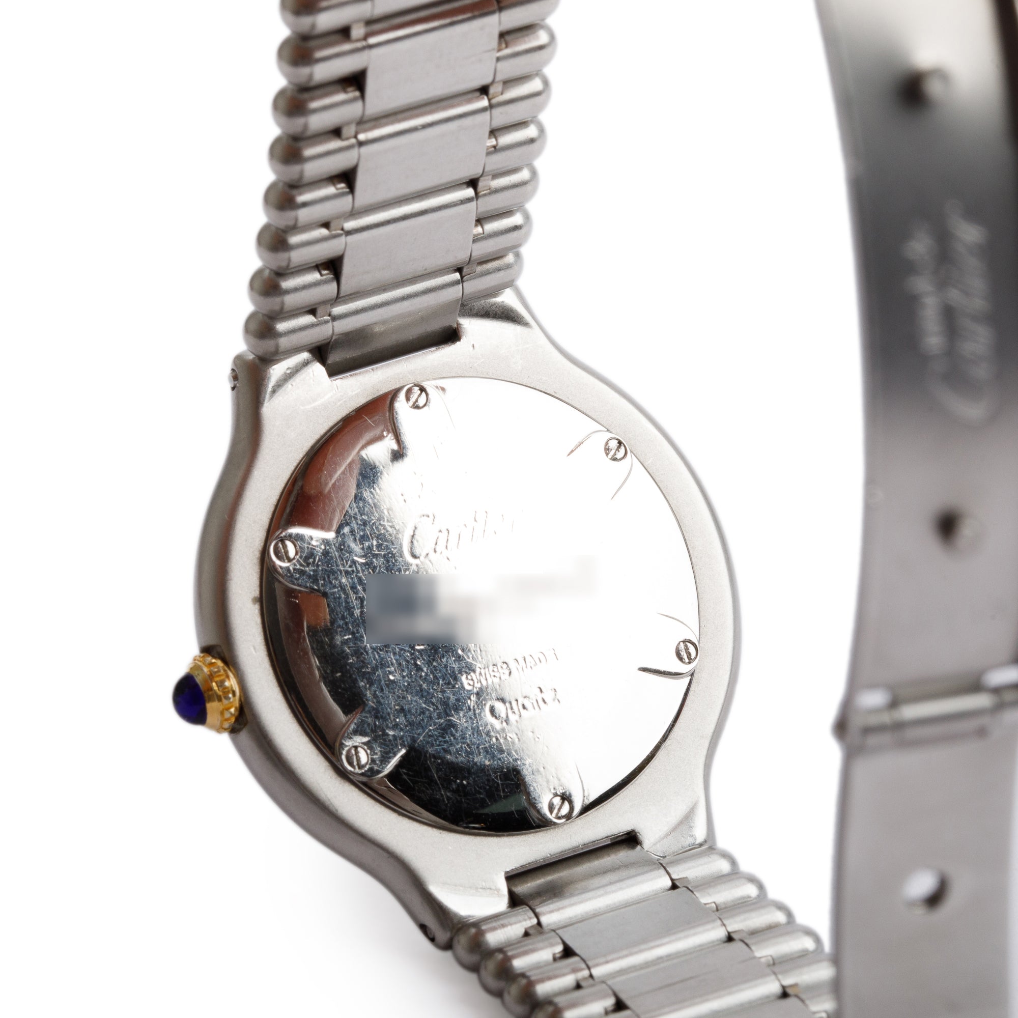 Cartier Stainless Steel & 18k Gold Plated Must De Cartier 21 31 MM Quartz Watch 9010