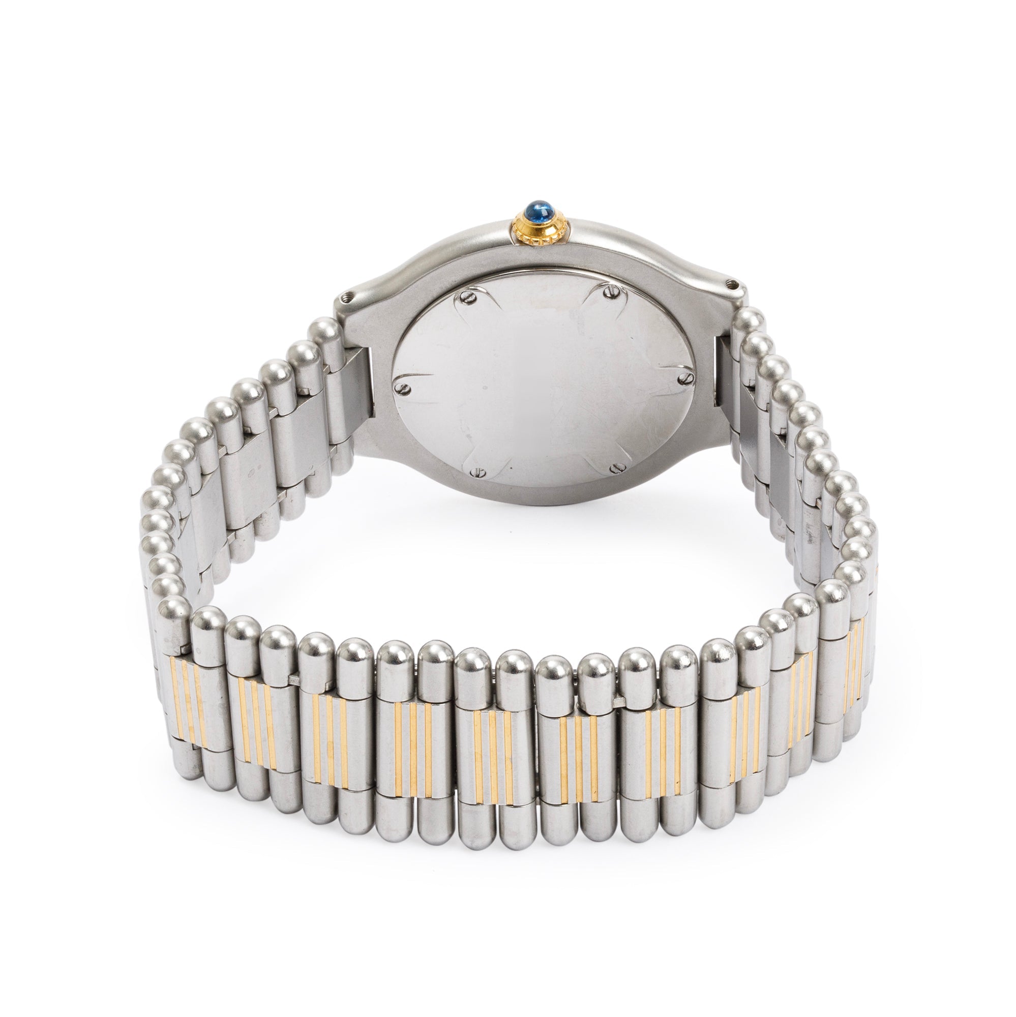 Cartier Stainless Steel & 18k Gold Plated Must De Cartier 21 31MM Quartz Watch